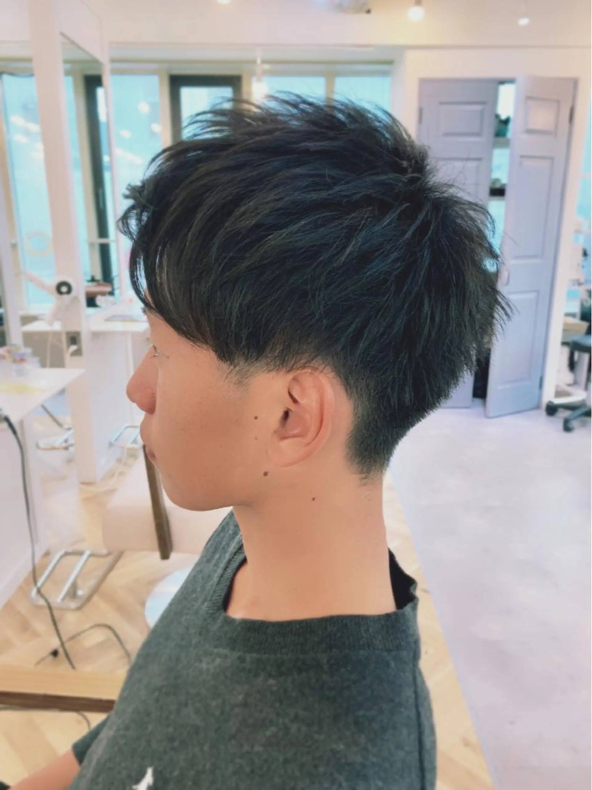 ショート メンズ ツーブロック 刈り上げ ショートヘア 美髪矯正・髪質改善 【中村吉孝】のヘアスタイル