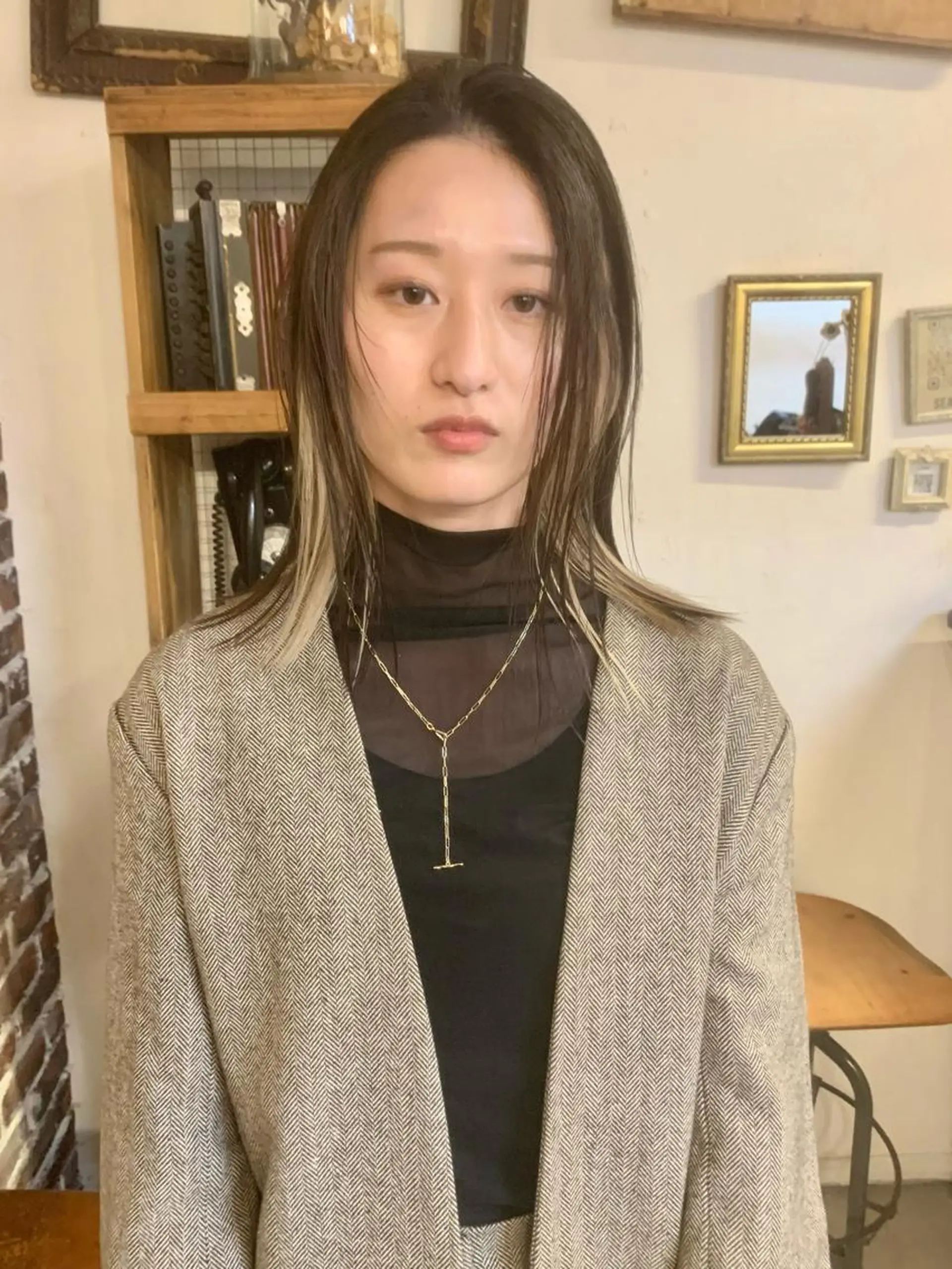 カラー joh/メンズ/ ブリーチ/矢場町のヘアスタイル