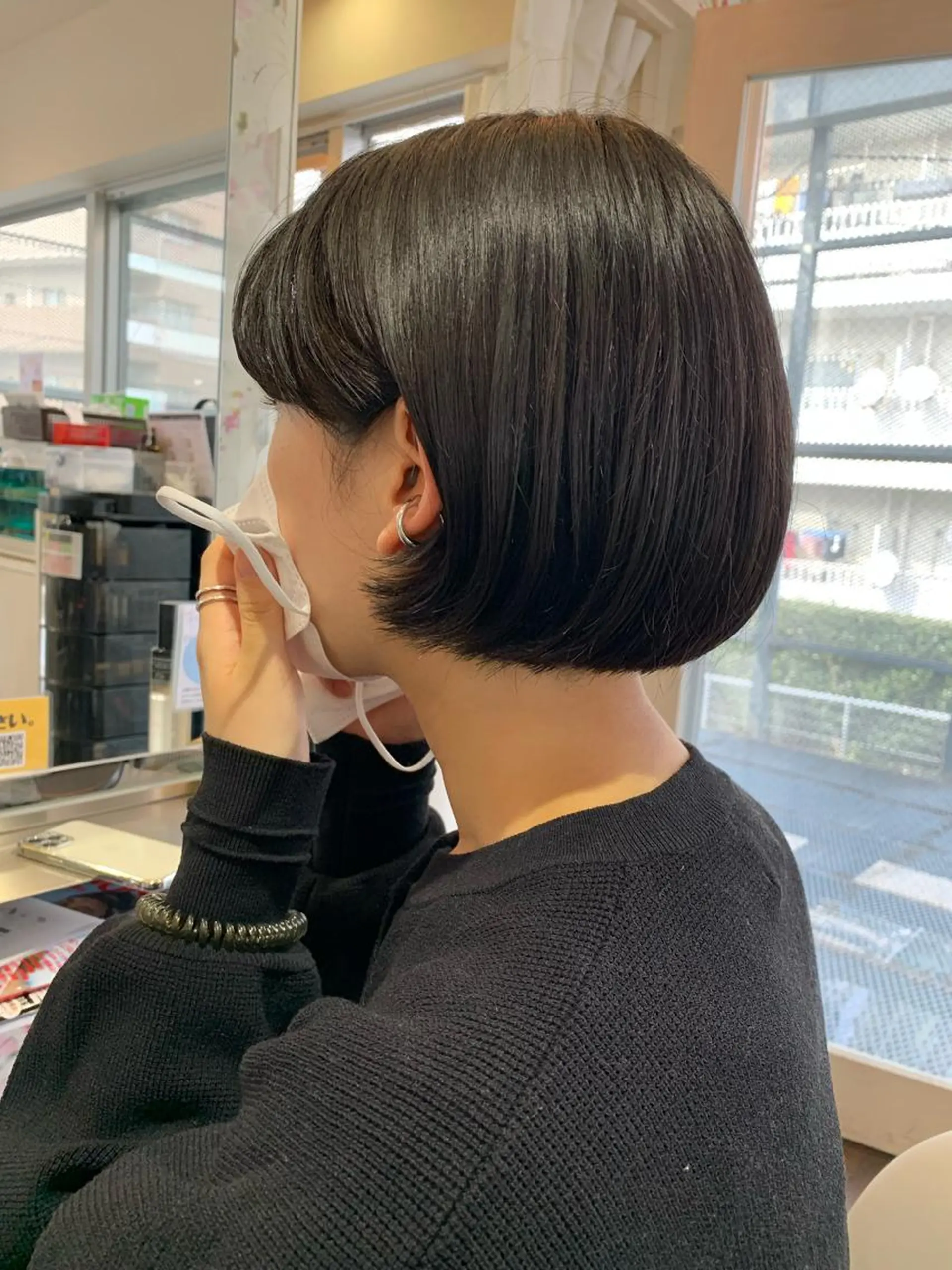ショート ボブ くせ毛 カット トリートメント Yuuki🌷名古屋 栄 カラー/ボブのヘアスタイル