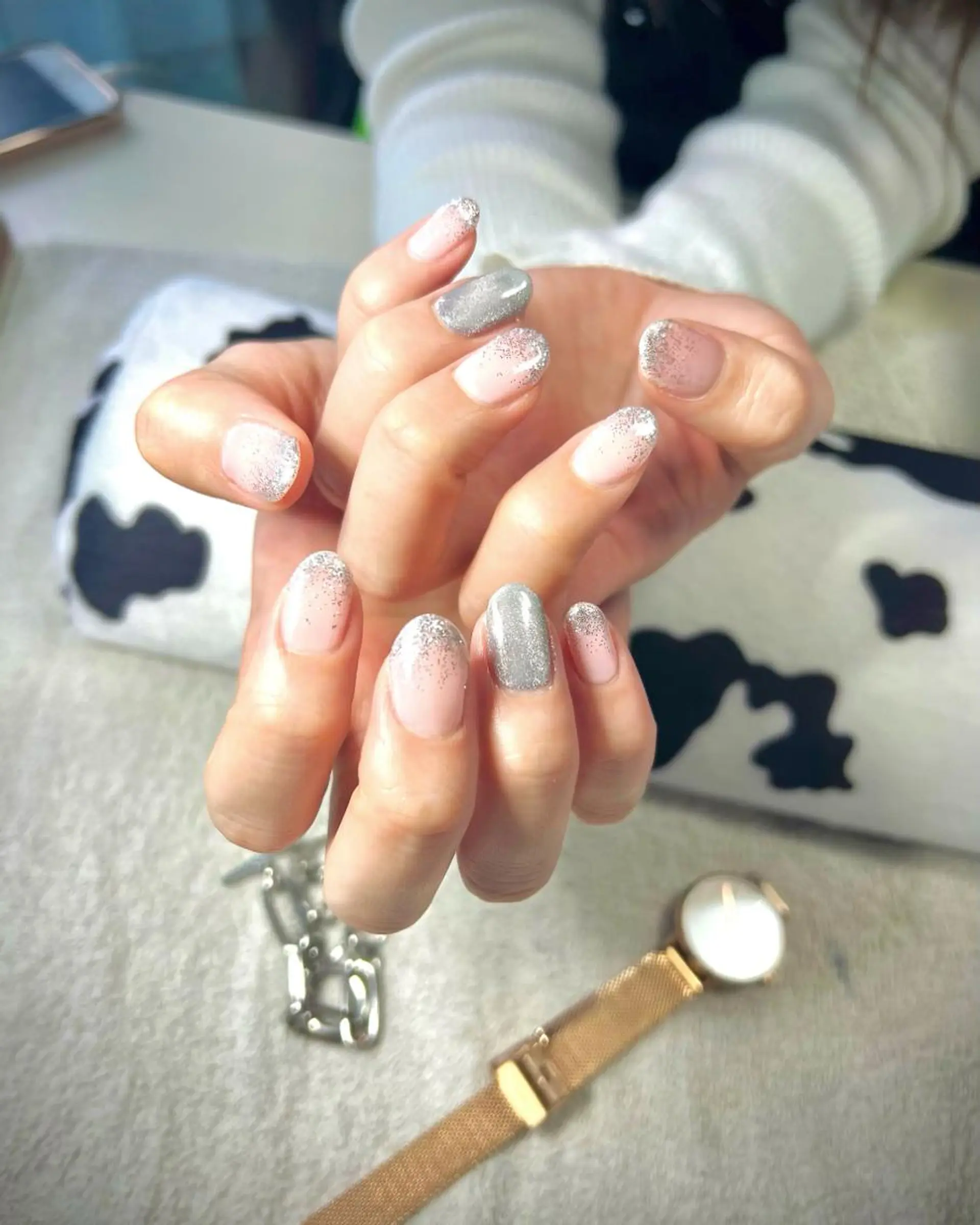 ネイル ラメ(グリッター) ラメグラデーション nail salon Defiのネイルデザイン
