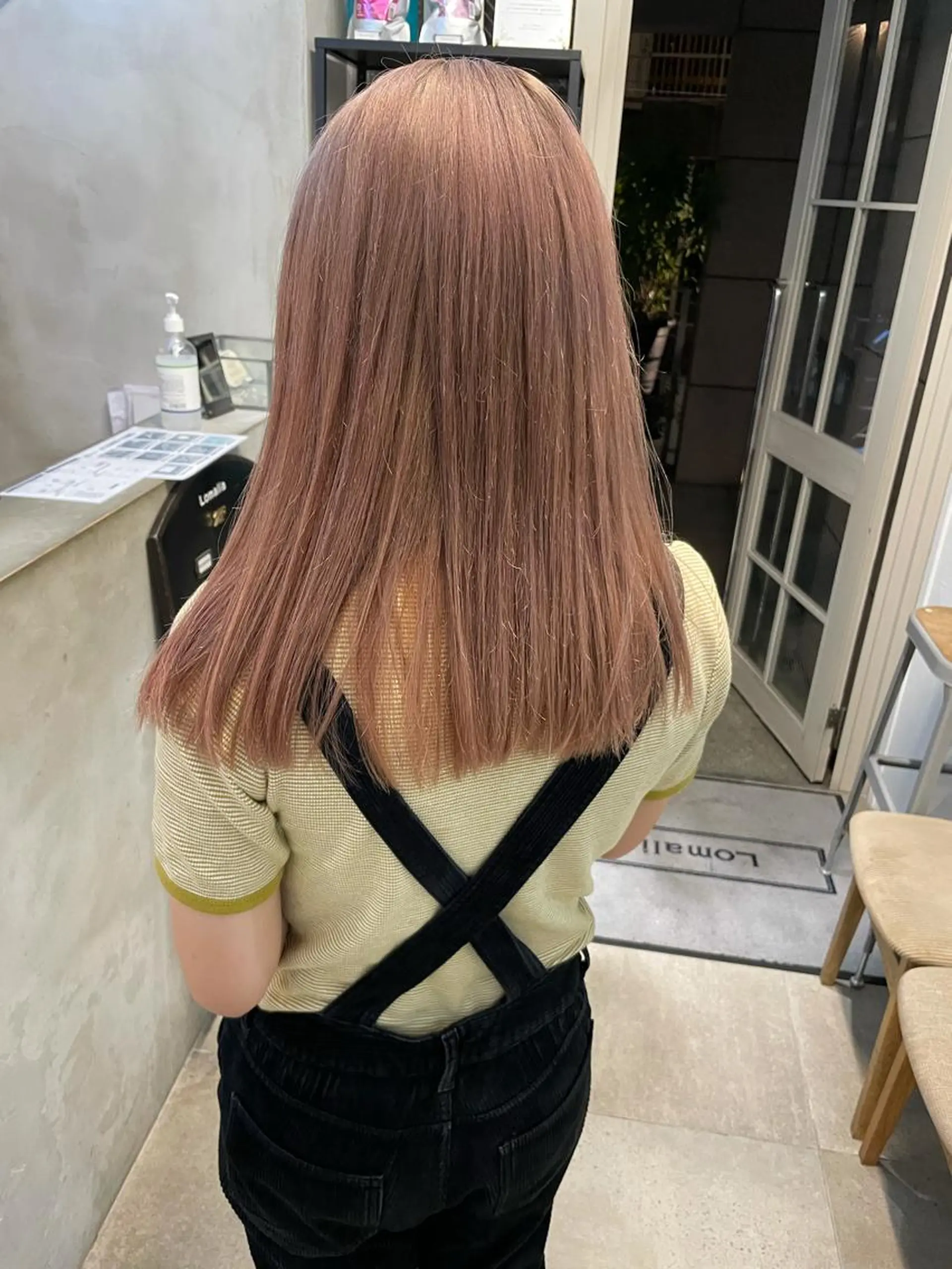 セミロング 小顔レイヤー×コンパ クトボブ/林隆平のヘアスタイル