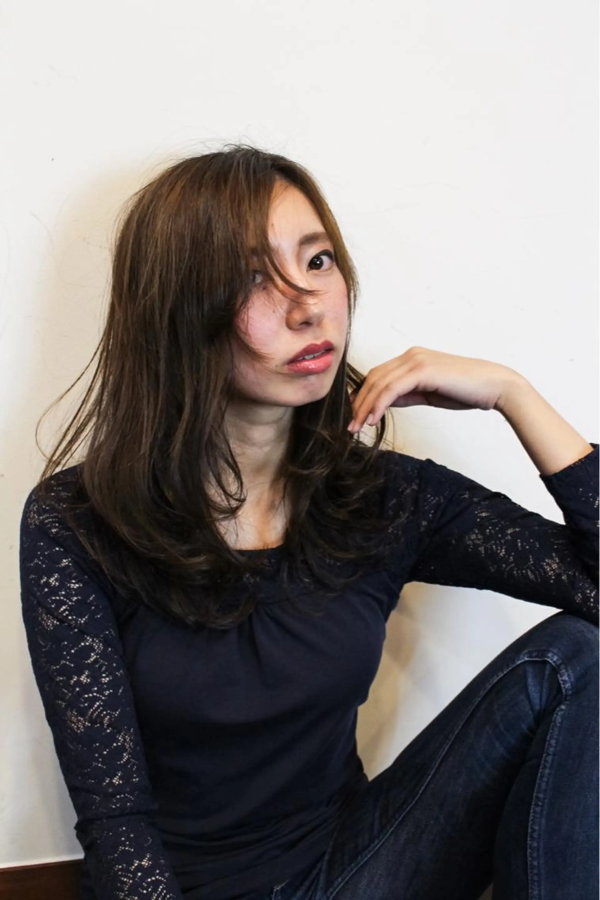 セミロング 横井伴典　矢場町 メンズパーマ/カットのヘアスタイル