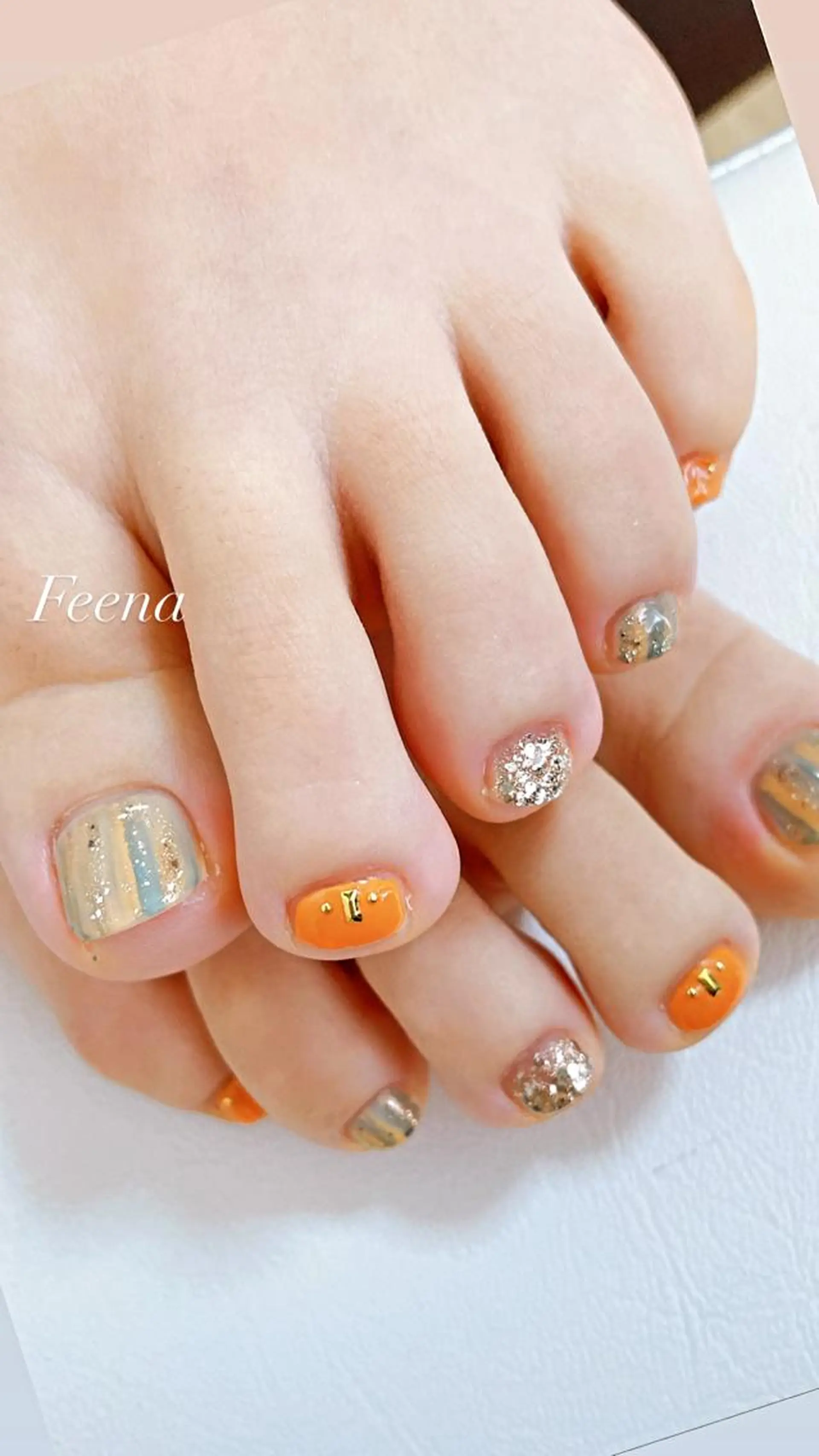 ネイル amu nail. RINAのネイルデザイン