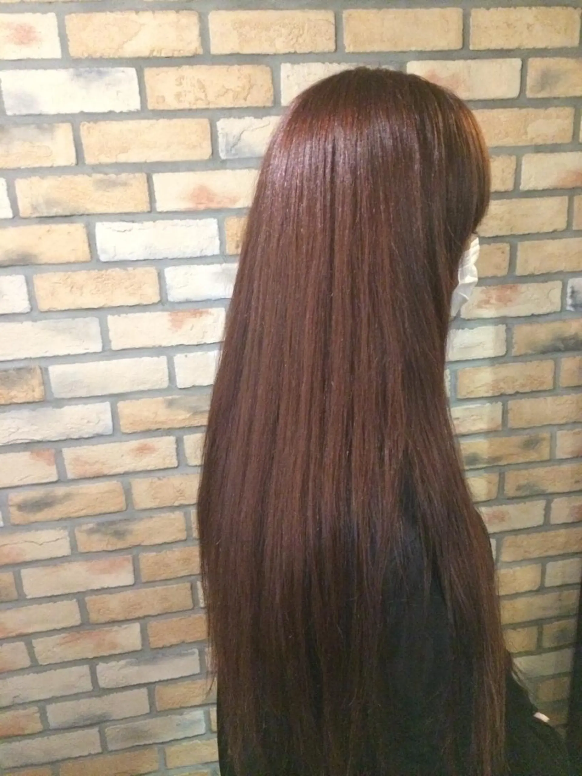 ロング カラー 烏山 達也のヘアスタイル