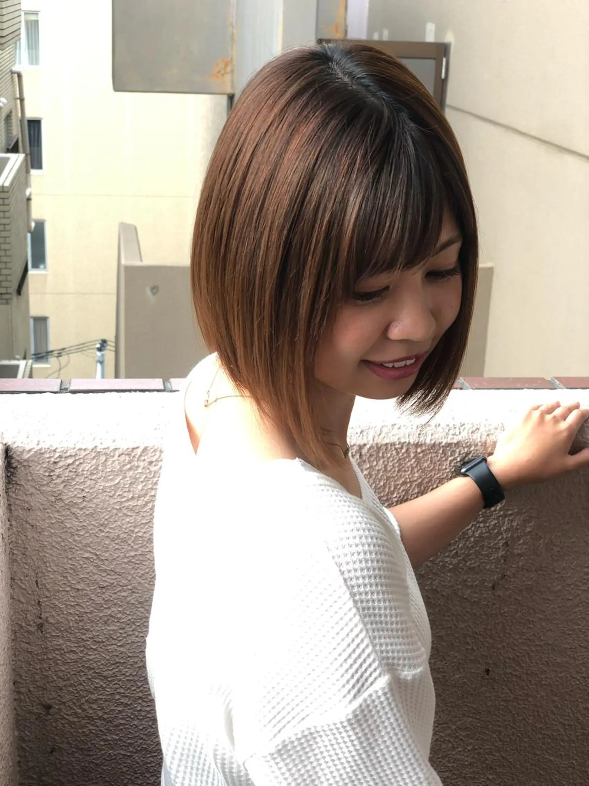 ショート 髪質改善 縮毛矯正 美容室tuuli 大名店所属・tuuli トゥーリのヘアスタイル