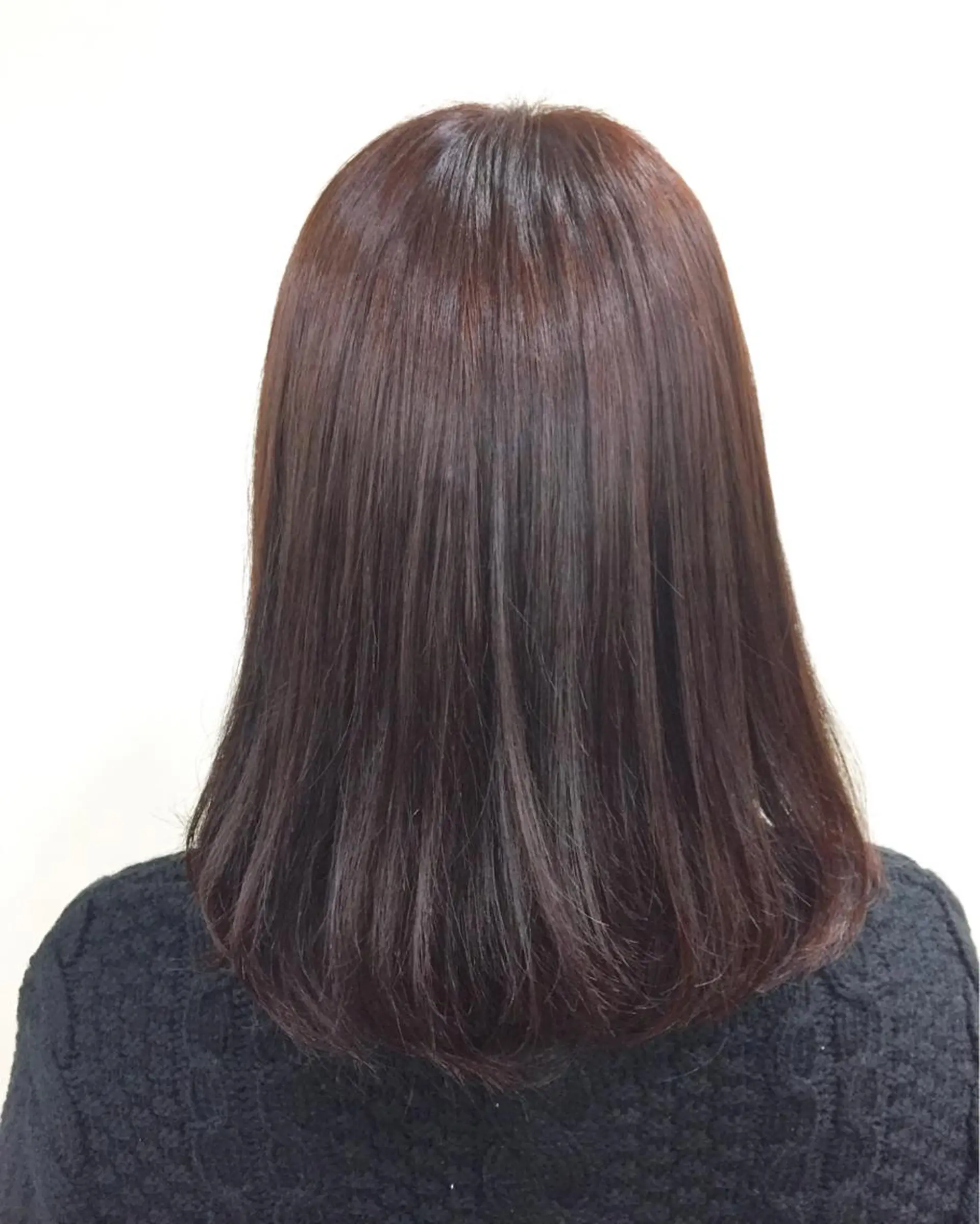 セミロング カラー ブラウンカラー ピンクカラー ピンクブラウン 🌛ダブルカラー 🌜SAYAKAのヘアスタイル