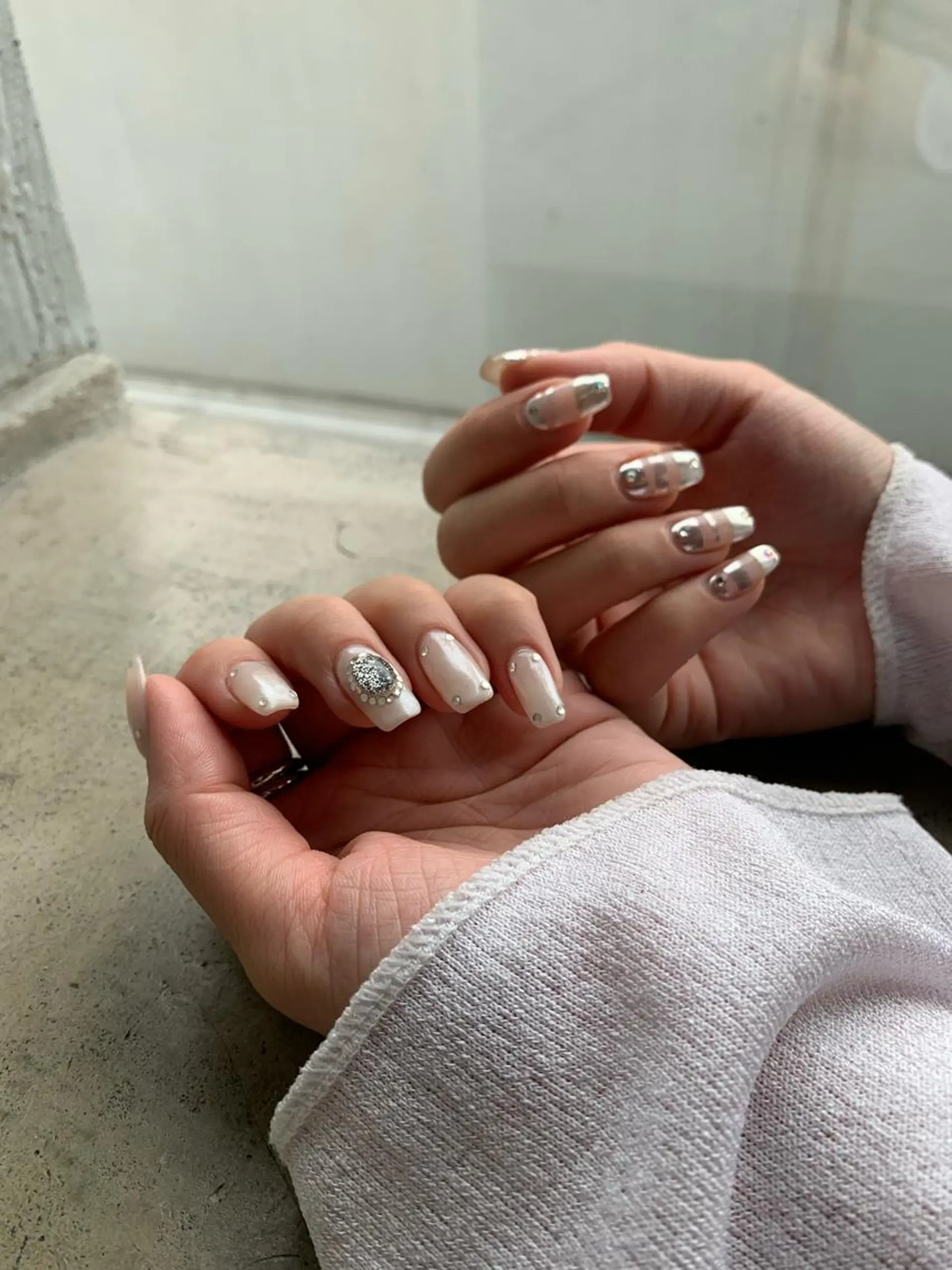 ネイル kana/モード ・グランジ໒꒱のネイルデザイン