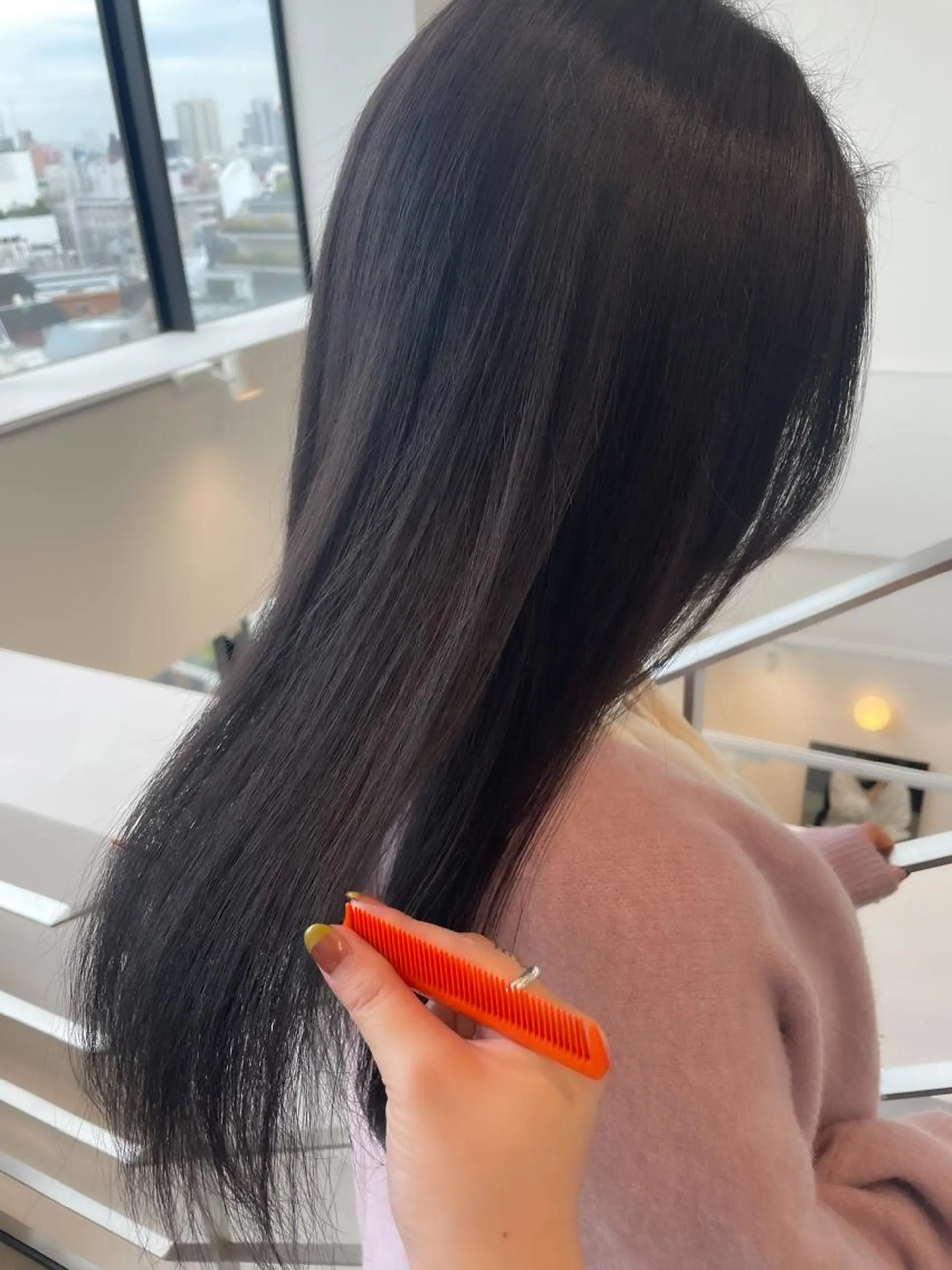 ミディアム カラー ヘアアレンジ ミニボブ/ブリーチ 🌈MISATOのヘアスタイル