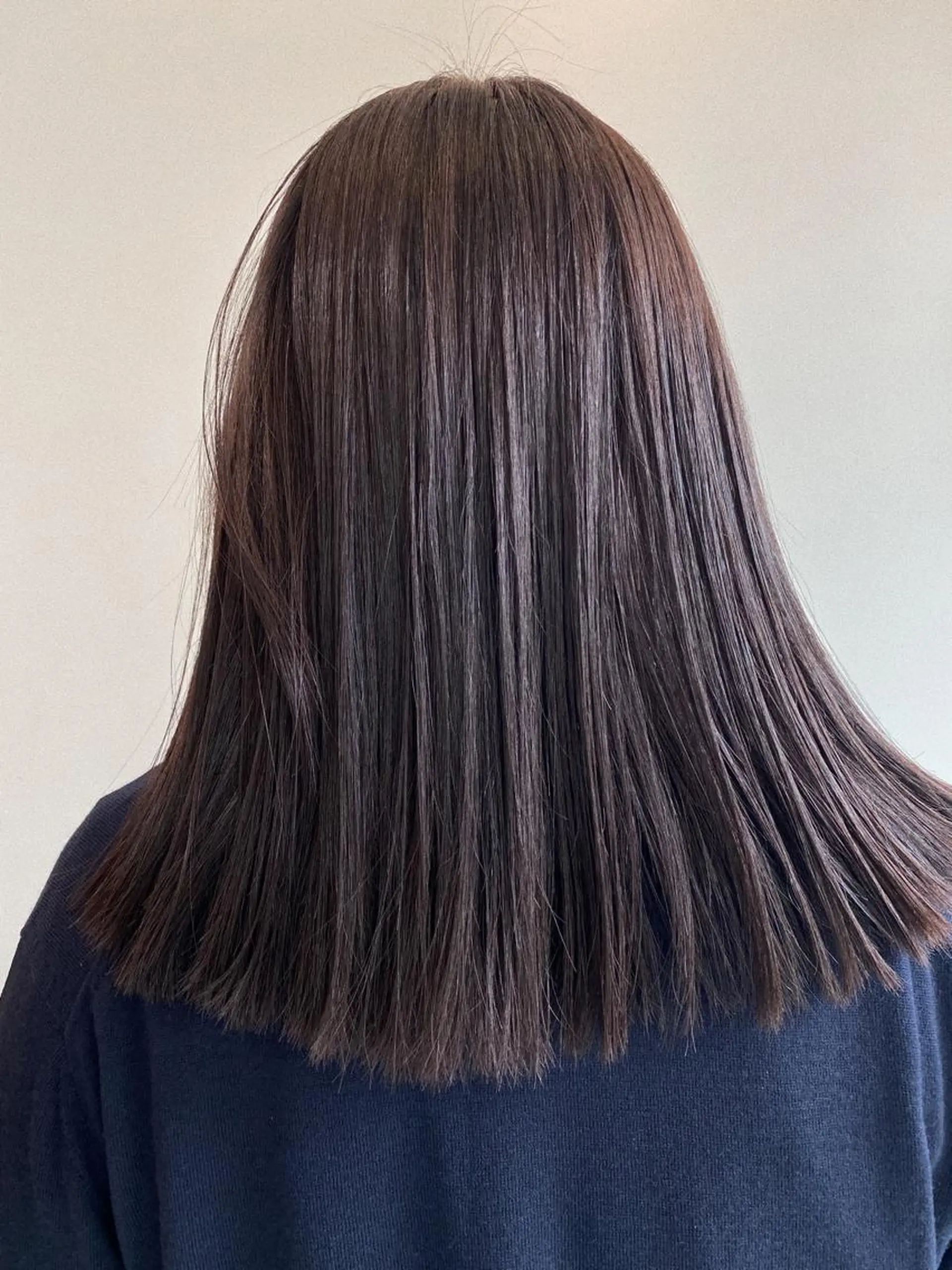 ミディアム カラー 砂原 ひよりのヘアスタイル