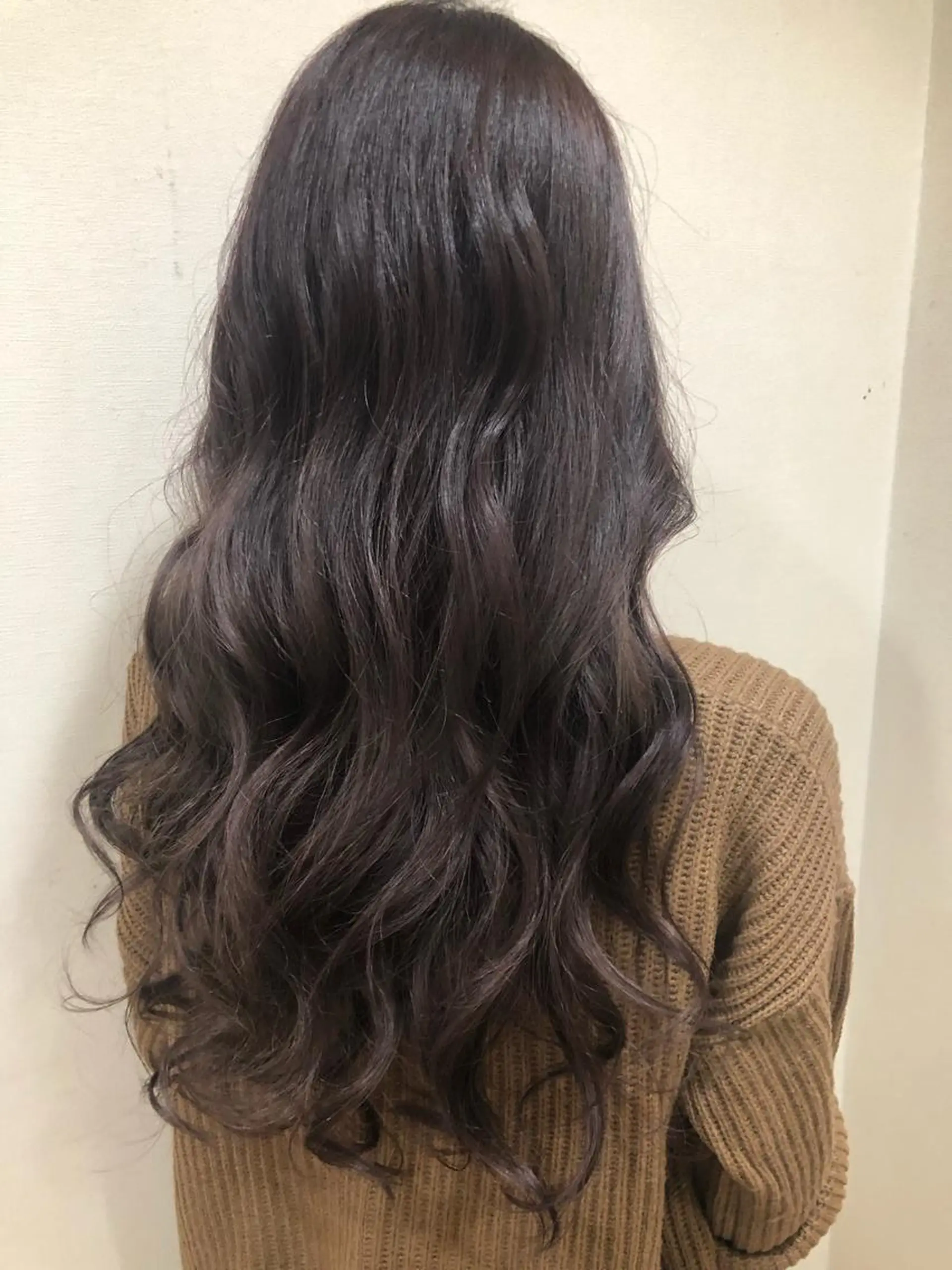 ロング カラー パープルカラー 三谷 知代のマツエク・マツパデザイン