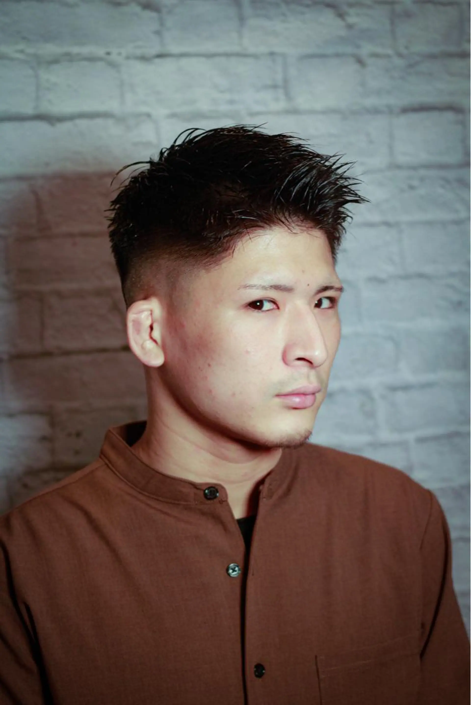 ショート メンズ フェードカット スキンフェード カット ヘアセット メンズスタイル特化 増田祐二のヘアスタイル