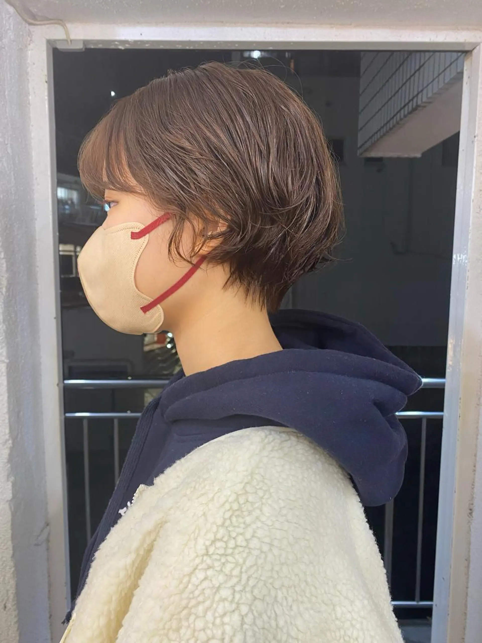 ショート パーマ パーマ、髪質改善 菊地美月のヘアスタイル