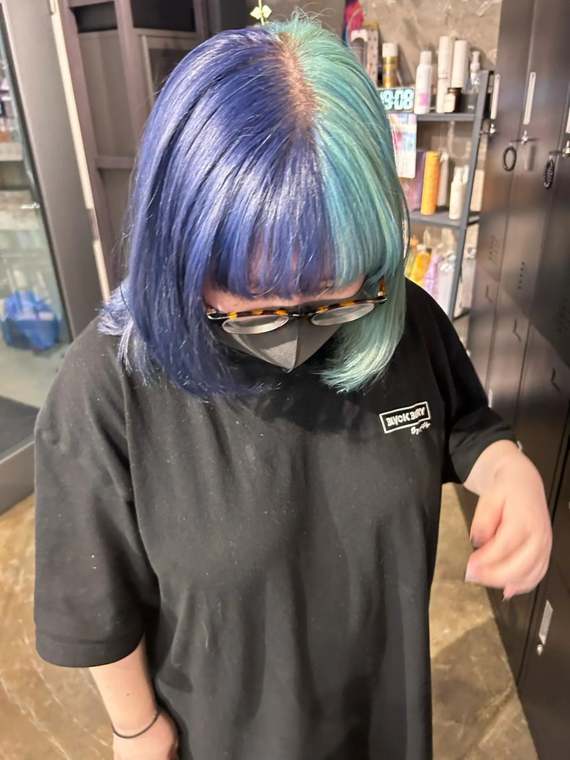 ミディアム カラー 🤍BLEN 窓🤍のヘアスタイル