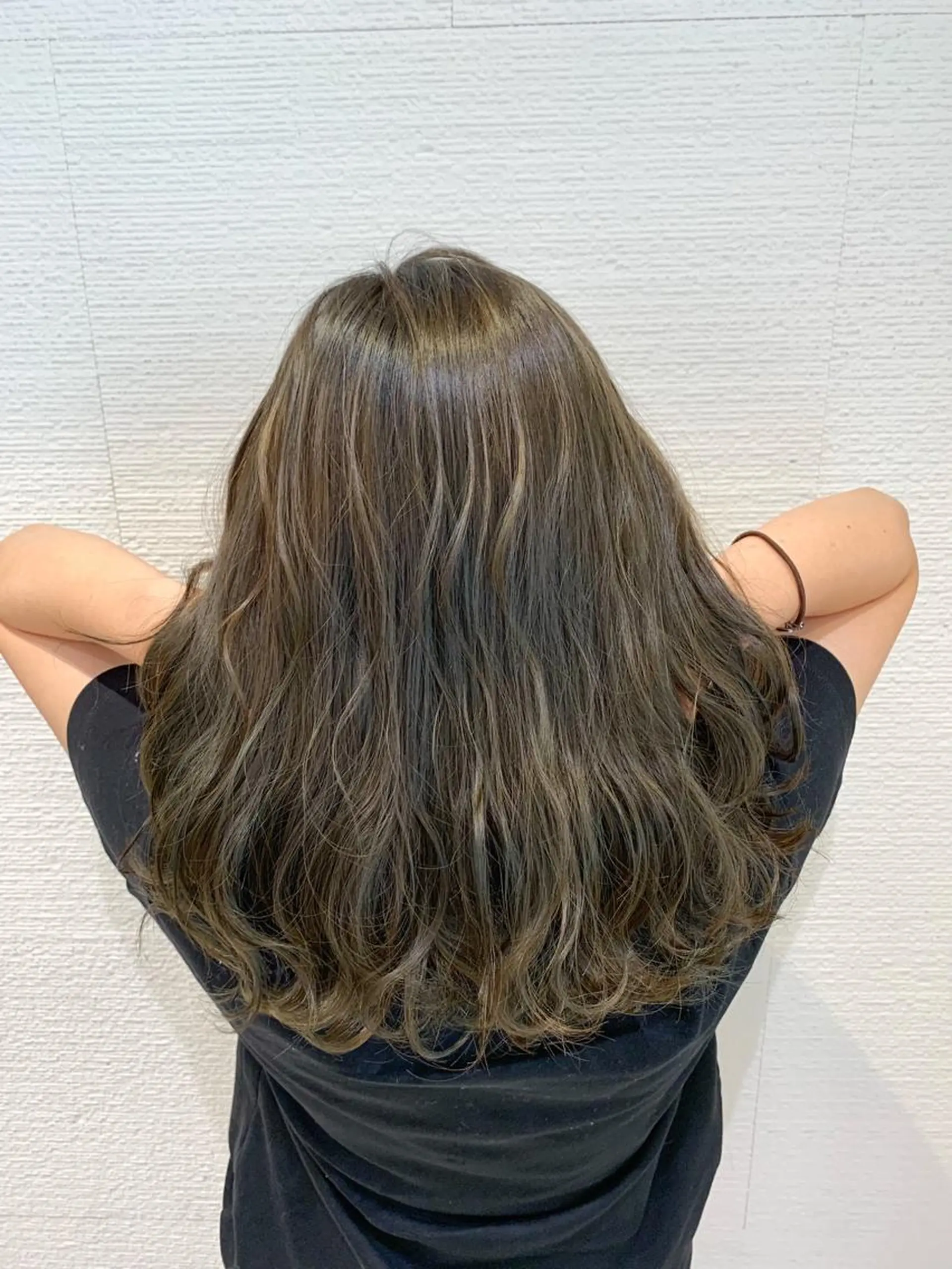 ミディアム 【メンズ縮毛矯正】 田中秀斗のヘアスタイル