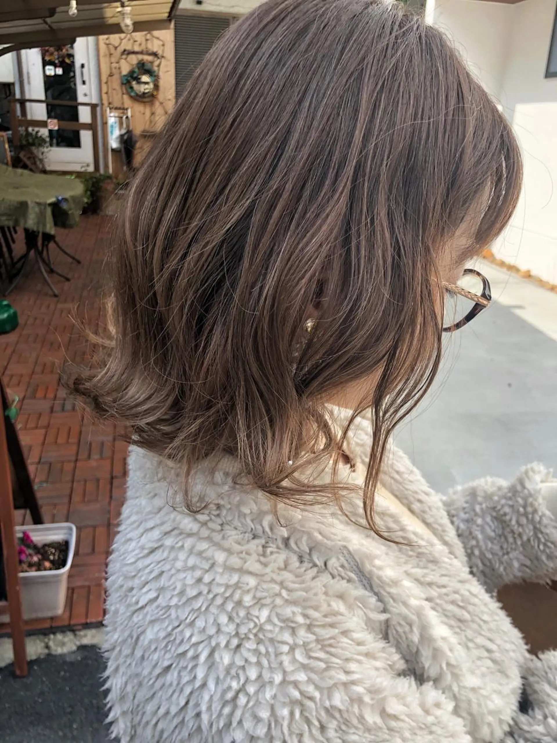 ミディアム カラー 🌷nanase🌷 gally hairのヘアスタイル