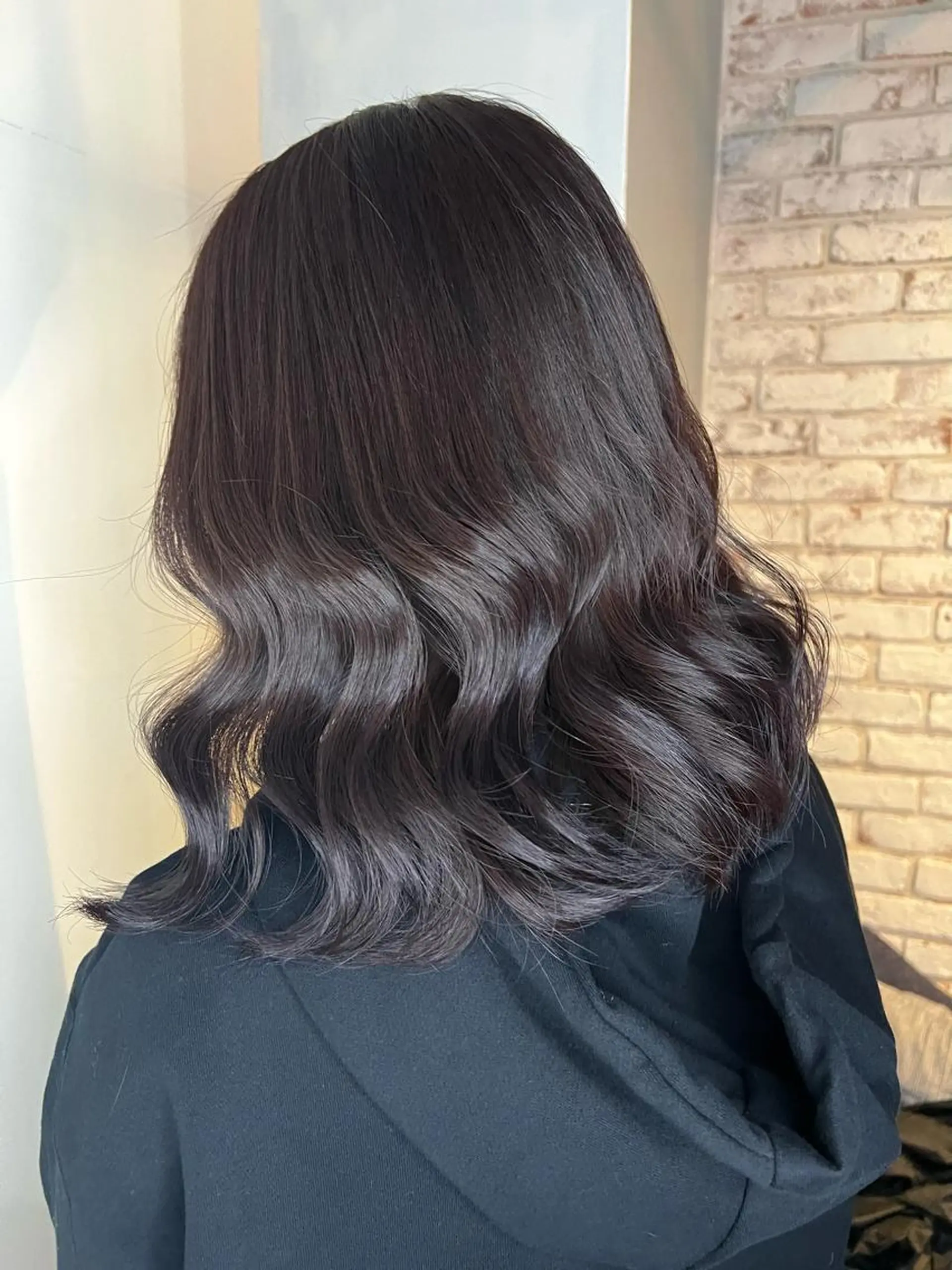 セミロング カラー 透明感カラー イルミナカラー ラベンダーカラー トリートメント ヘアカラー 【N°deseo】 Hiromi🦋のヘアスタイル