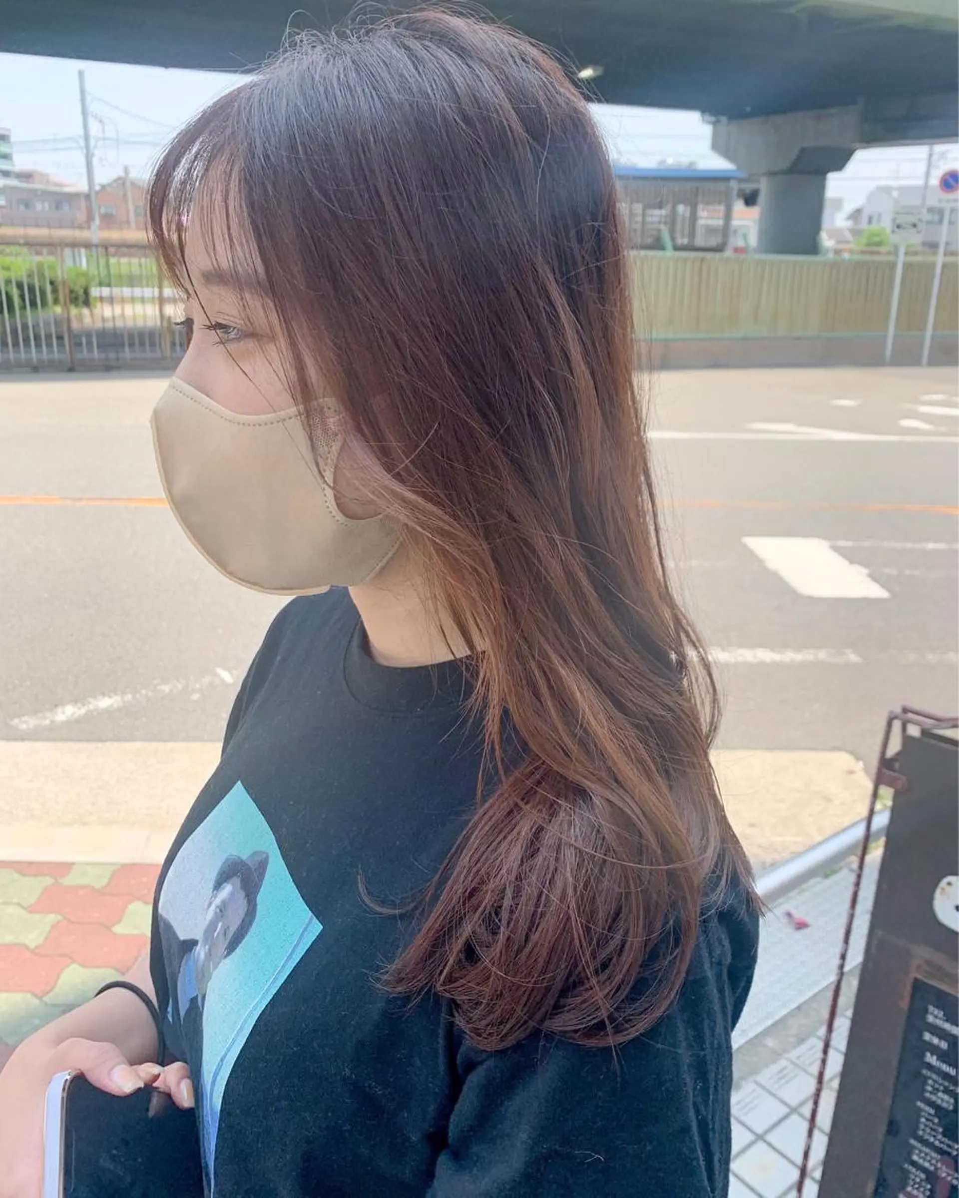 ショート パーマ デジタルパーマ カット パーマ トリートメント 角戸 りおのヘアスタイル