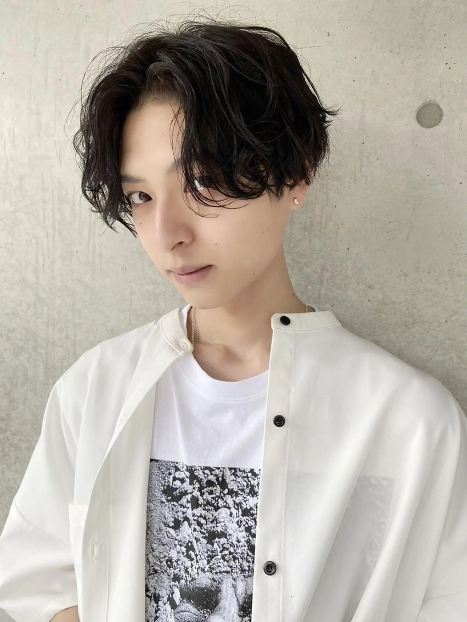 メンズ 大人っぽ韓国ヘア🤍 yuma🐈‍⬛のヘアスタイル