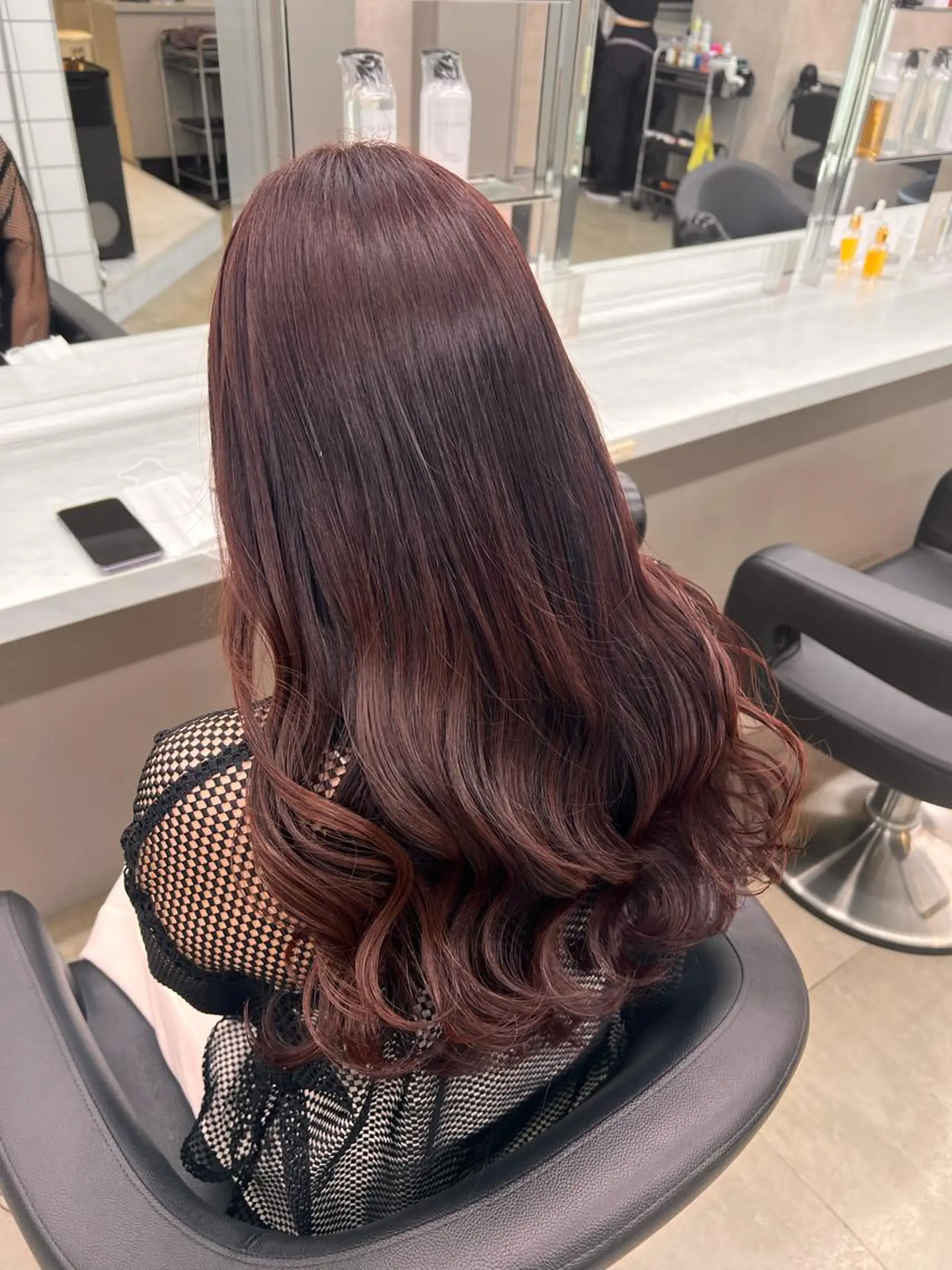 ミディアム 💖札幌カラー 指名No.1💖玲奈のヘアスタイル