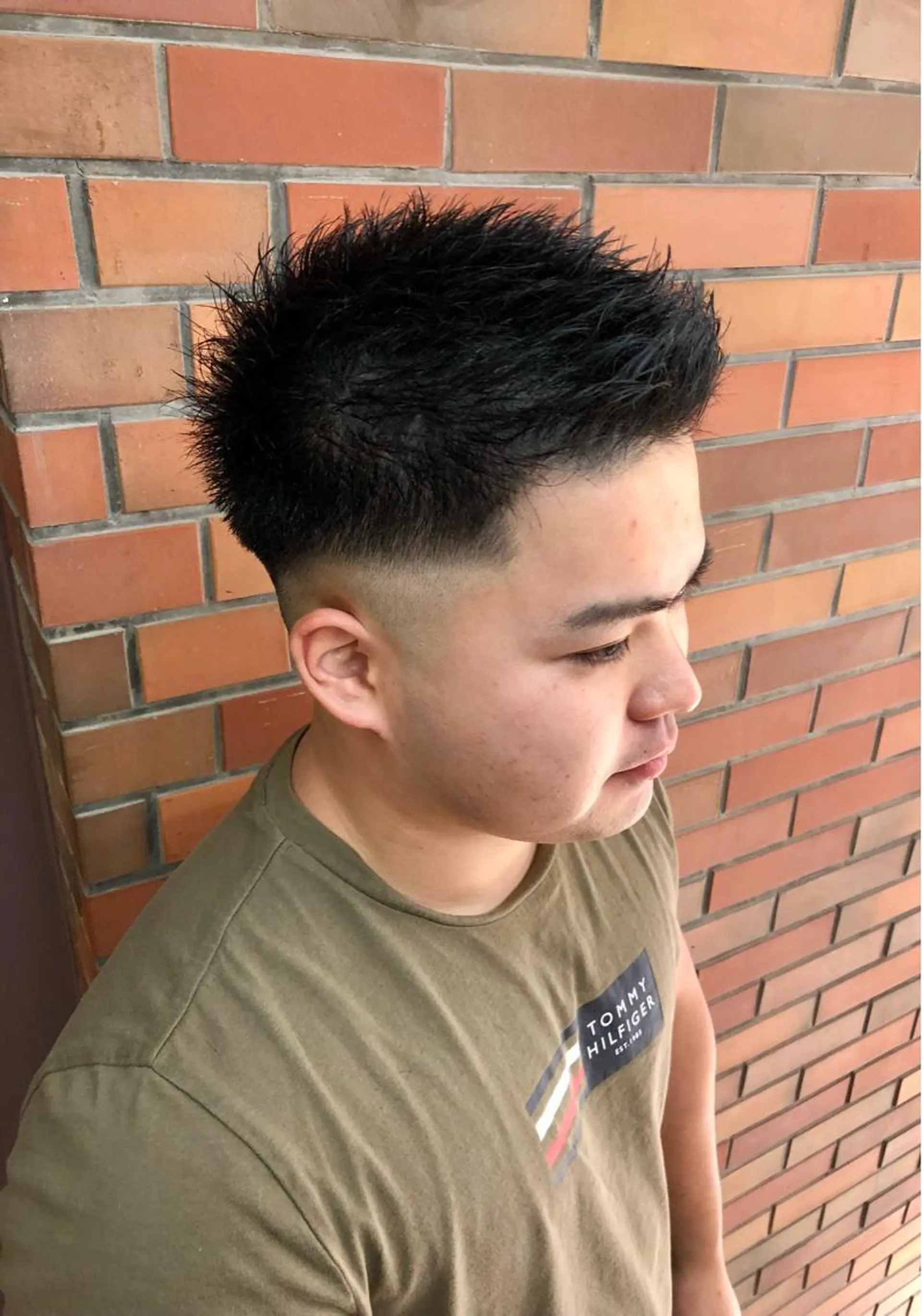 メンズ フェードカット スキンフェード ⭐️TOSHIKI メンズパーマオタク⭐のヘアスタイル