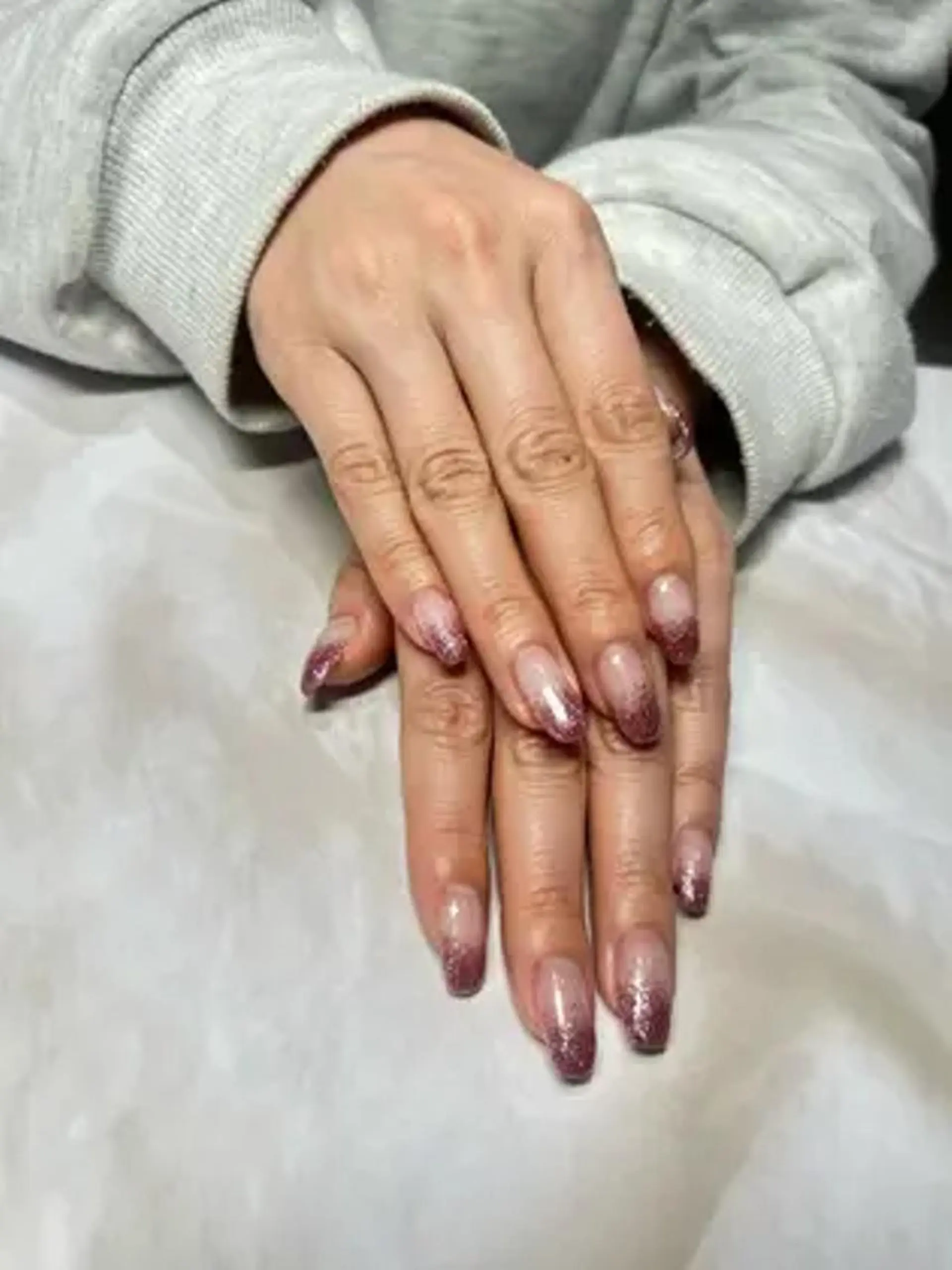 ネイル ラメ(グリッター) ラメグラデーション ハンドネイル キャンアイドレッシー 宇都宮店のネイルデザイン