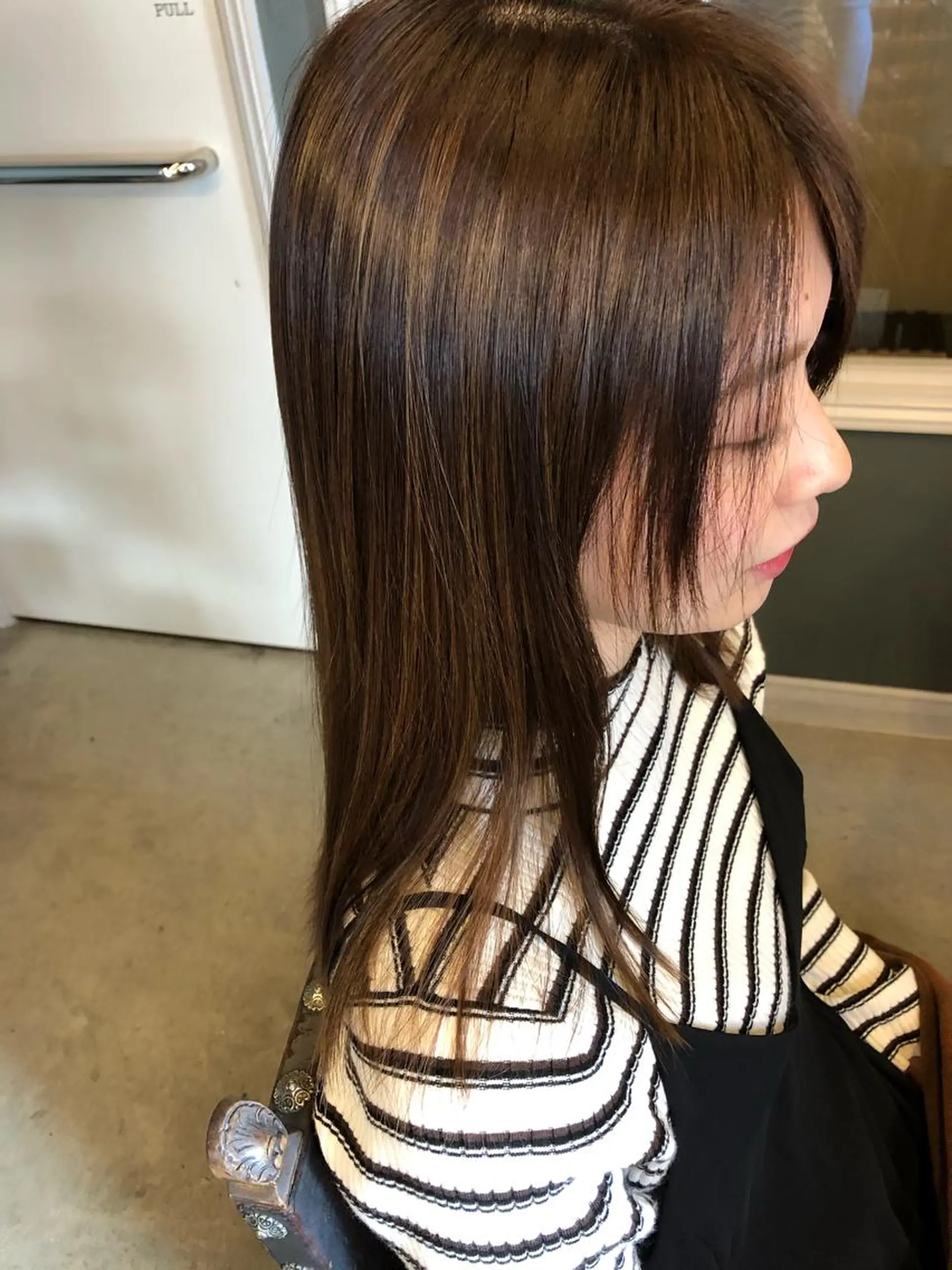 ロング カット 相原 美咲のヘアスタイル