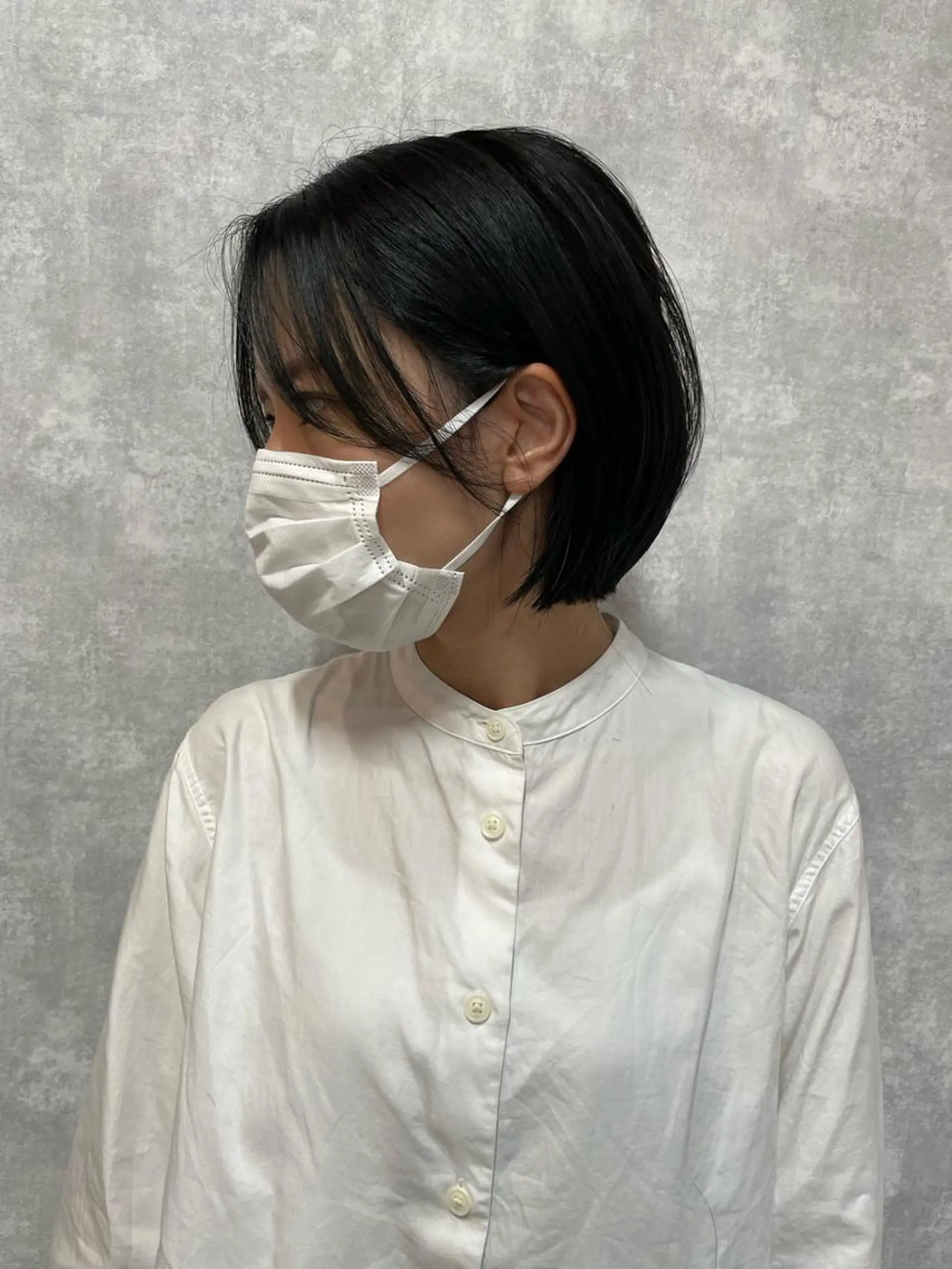 ショート 切りっぱなしボブ ショートボブ ハンサムショート 丸みショート アッシュ カット トリートメント C’LD hair  produce /シールドヘア所属・モテ髪/ボブ/ショー ト/アダチフウトのヘアスタイル