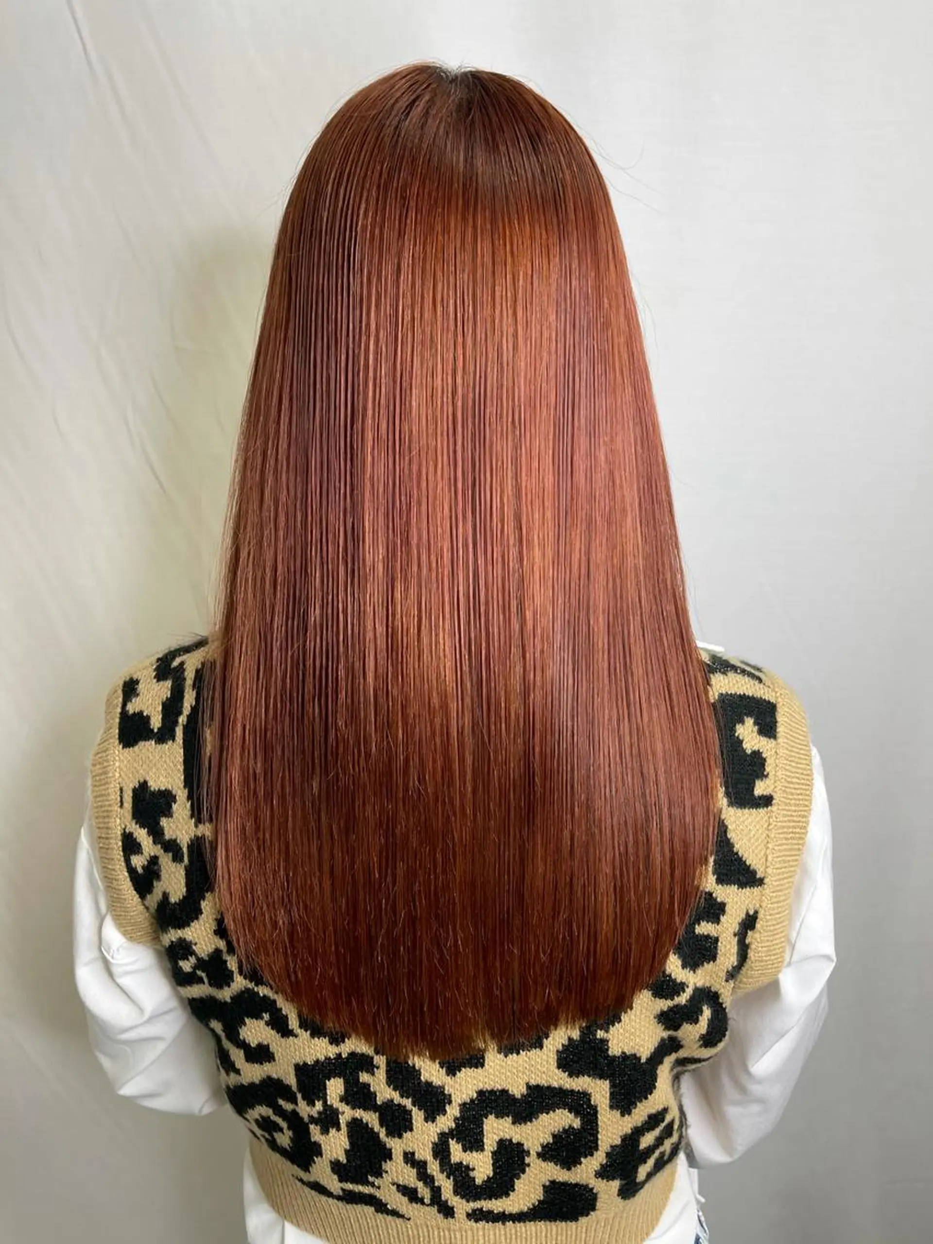 ロング カラー パーマ ブリーチ 縮毛矯正 カット ヘアカラー 縮毛矯正 トリートメント 髪質改善/縮毛矯正 /ブリーチ矯正/岡部のヘアスタイル