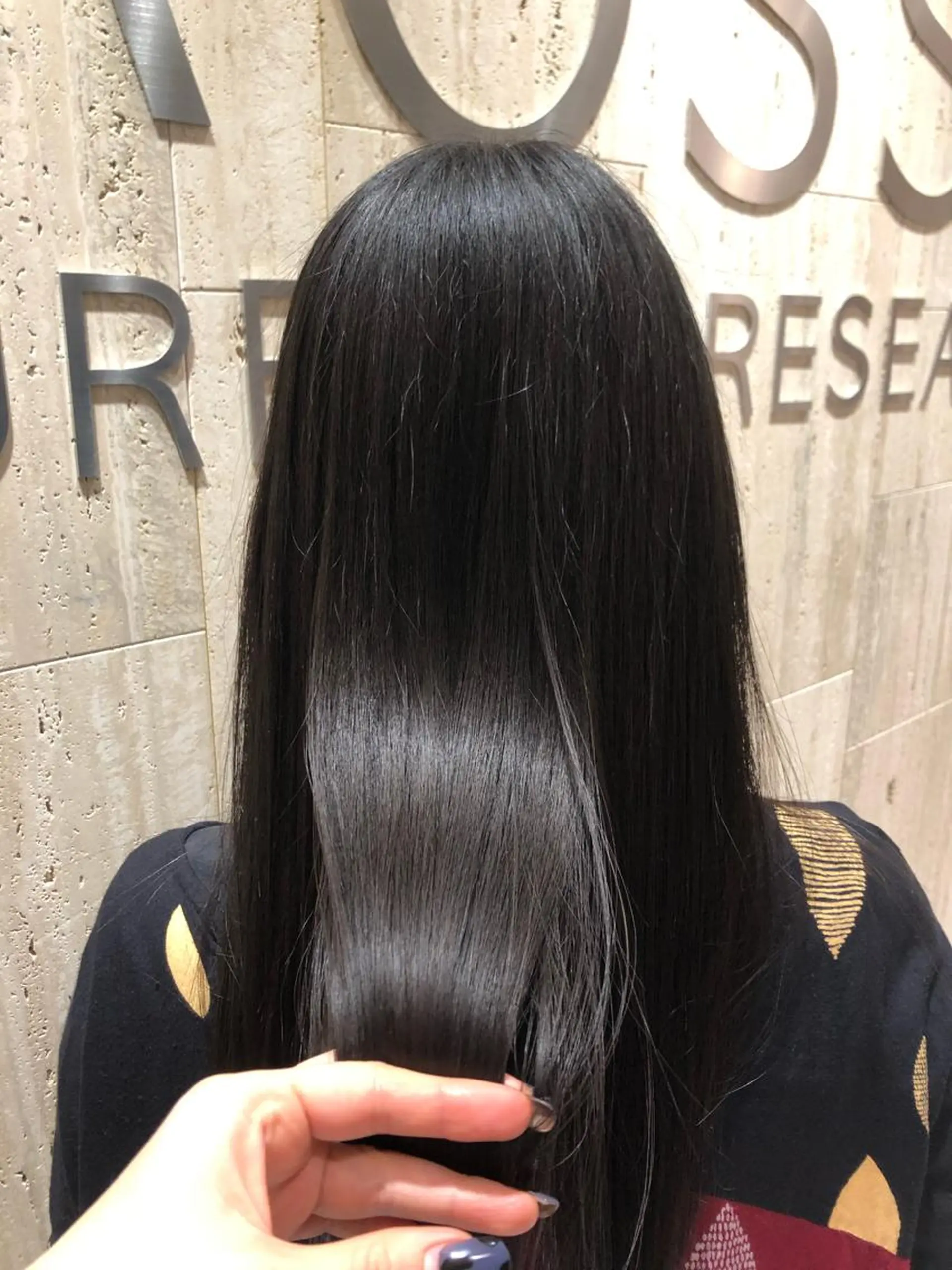 ロング 髪質改善 カット 縮毛矯正 トリートメント 高橋 芽衣のヘアスタイル