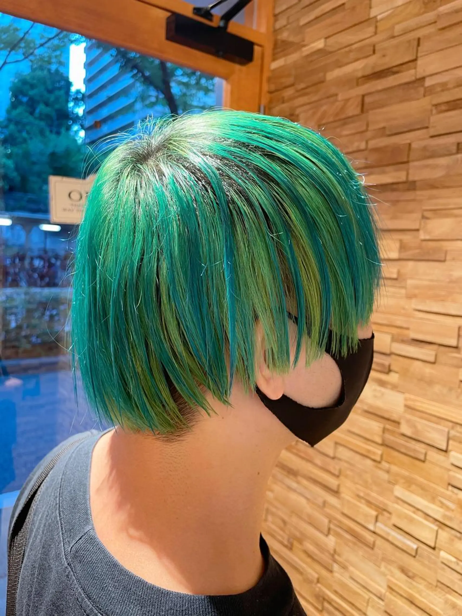 ミディアム カラー メンズ ヘアカラー 【店長】 草間大輔のヘアスタイル