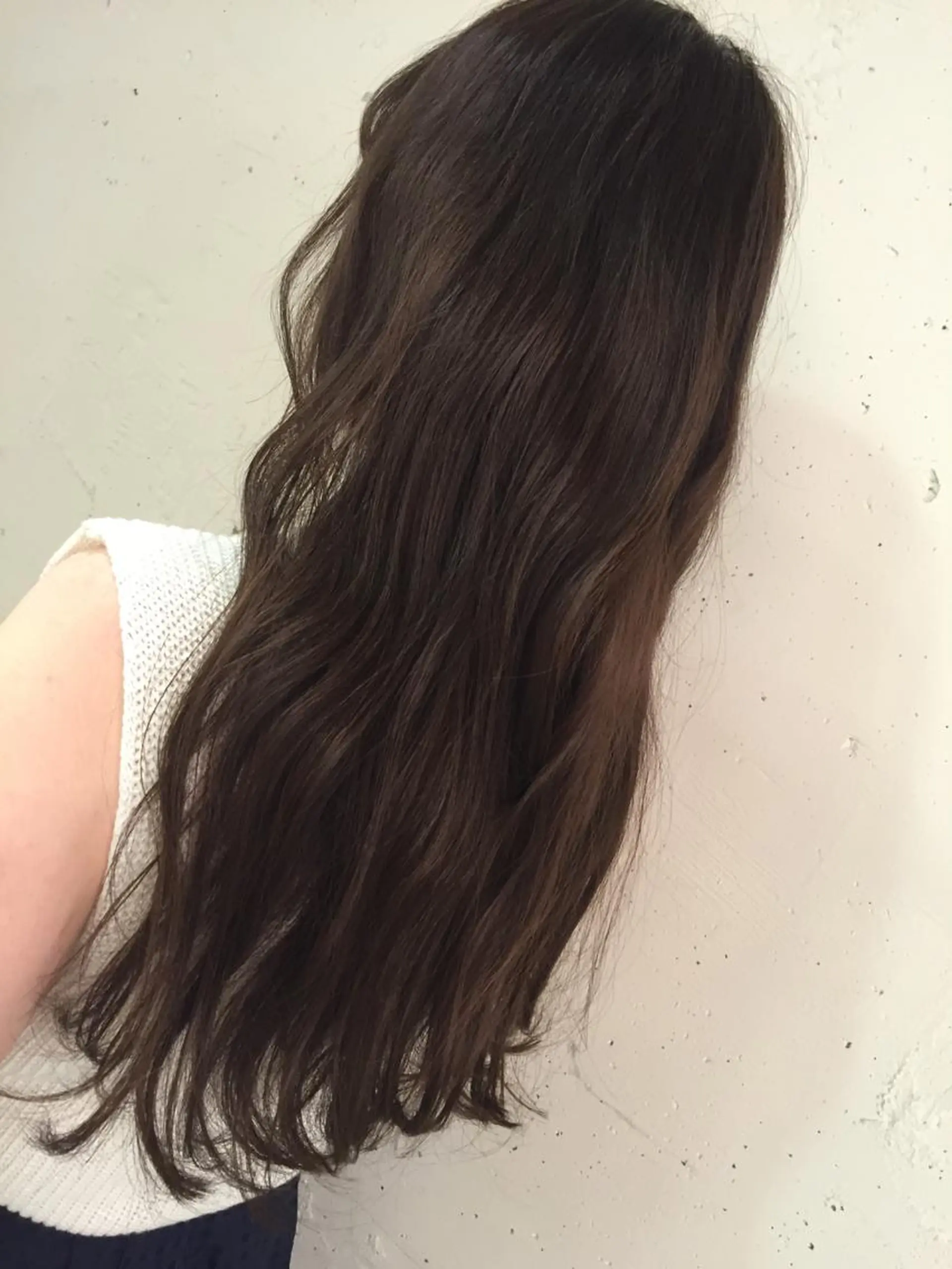 ロング カラー eri kinjoのヘアスタイル