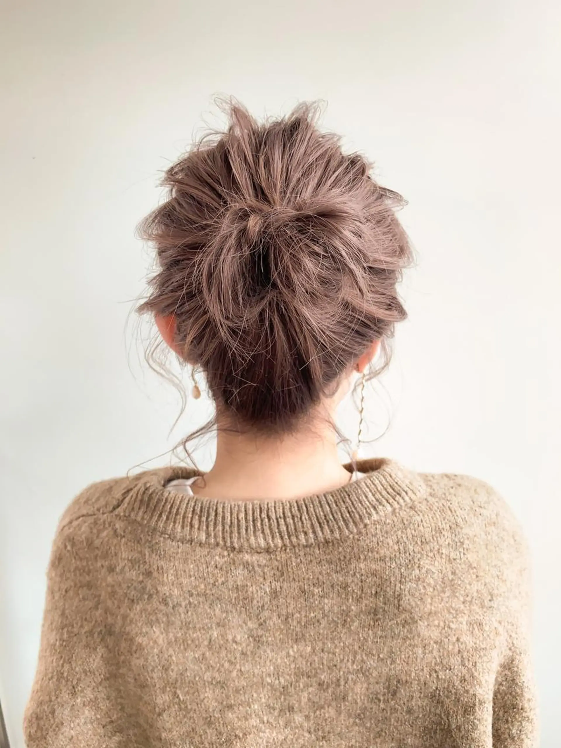 ミディアム カラー ショート/レイヤー なら石井知希のヘアスタイル