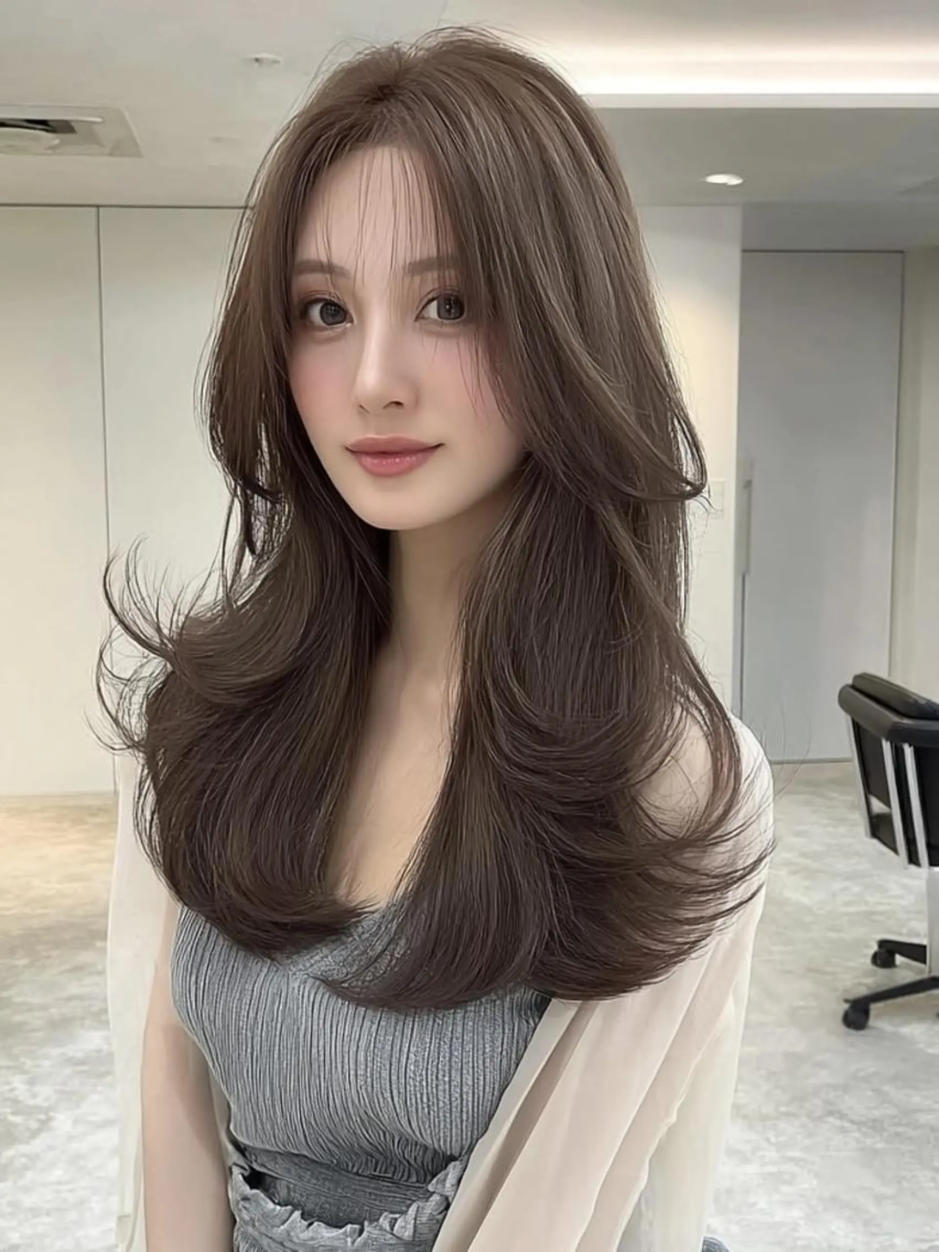 セミロング ボブ 外国人風カラー カット トリートメント 🎀透明感カラー/ yuka🎀のヘアスタイル