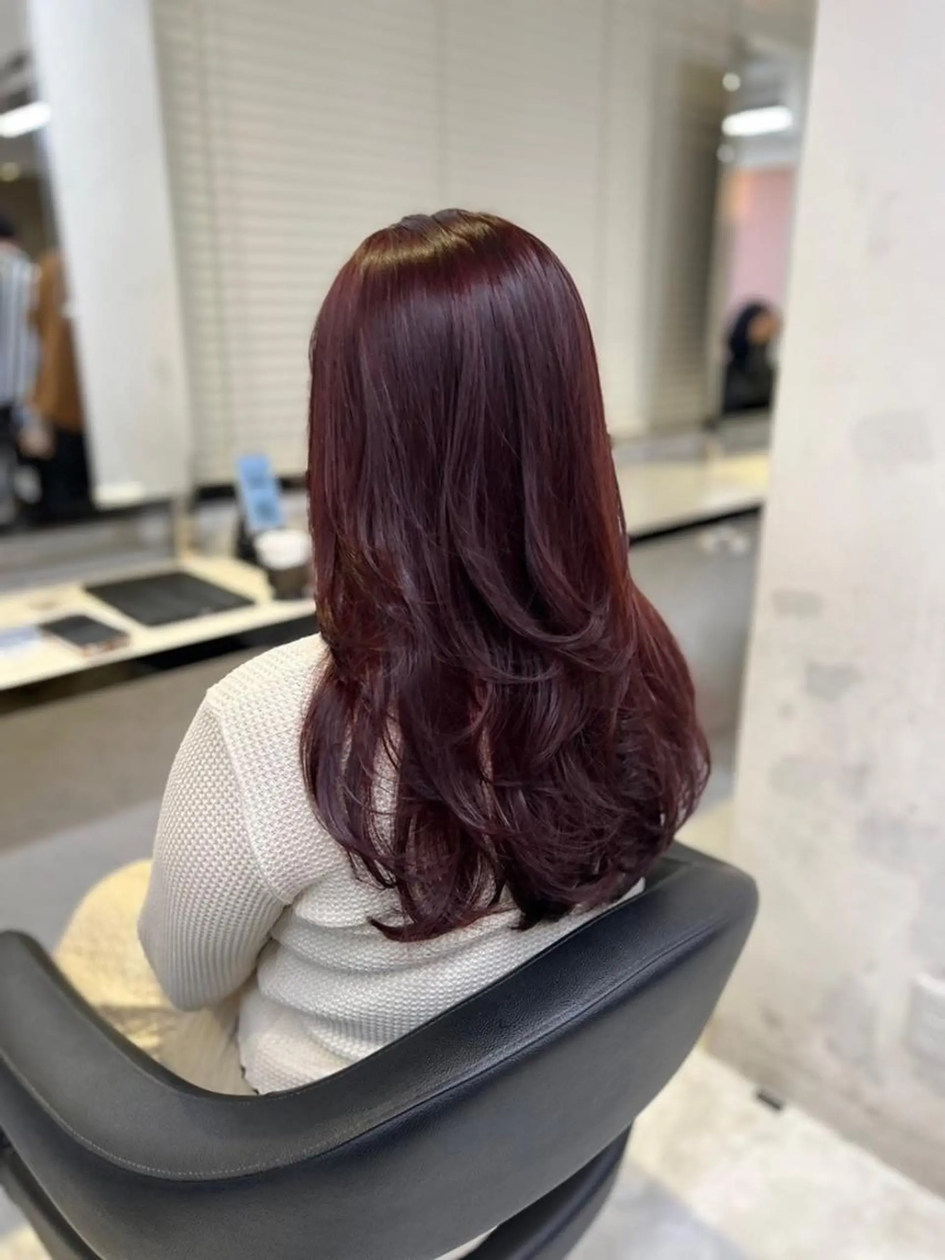 カラー 盛れる上質ワンホン ヘア🤍YUME🤍のヘアスタイル