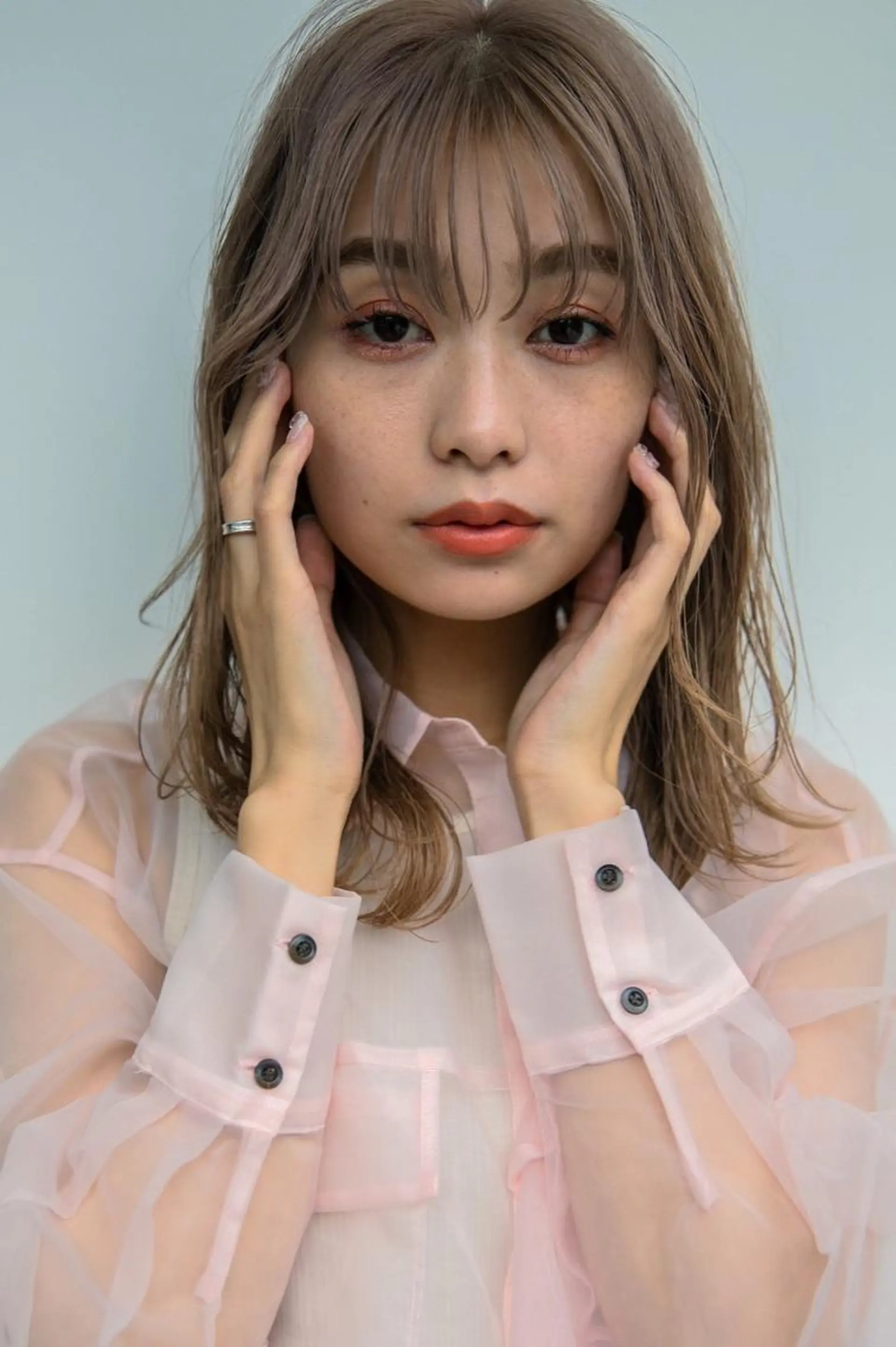 ミディアム カラー CLAN クランのヘアスタイル