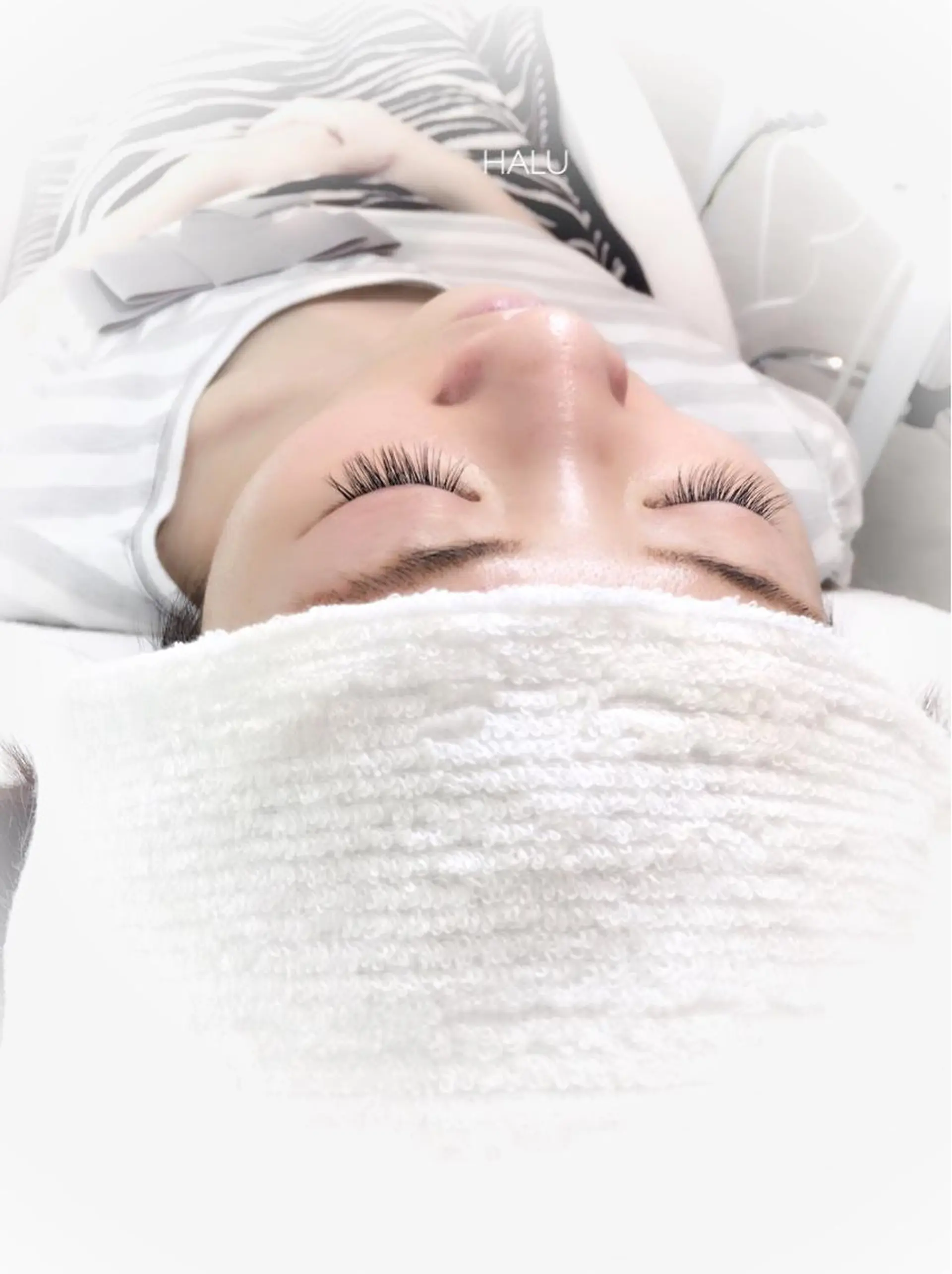 マツエク・マツパ Cカール HALU ハルのネイルデザイン