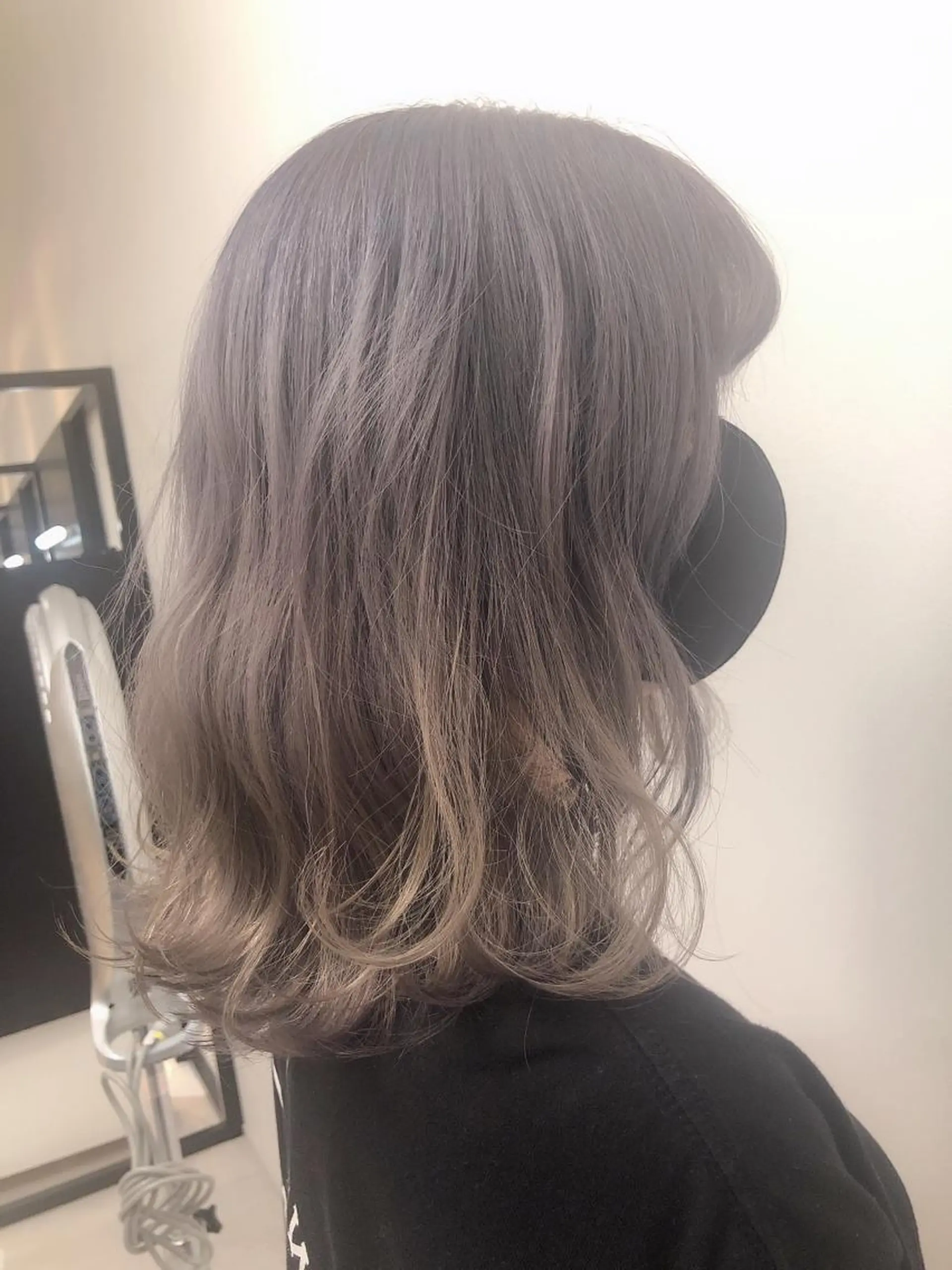 ミディアム コトネ🫧 韓国風レイヤーカットのヘアスタイル