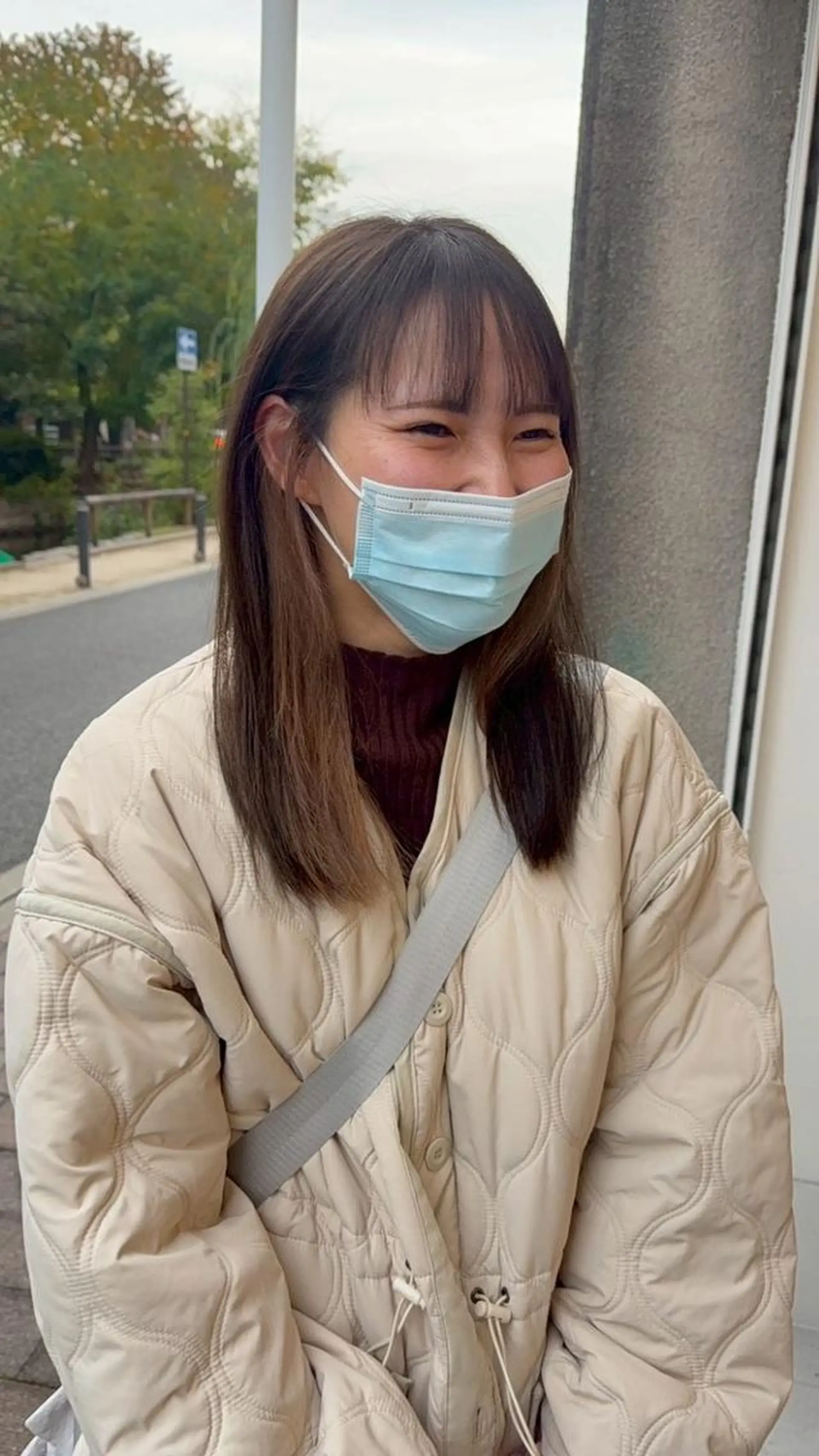 ミディアム カラー ベージュカラー ブリーチ 透明感カラー ダブルカラー ブリーチなしカラー 髪質改善ミルクティー SATSUKI🌼.のヘアスタイル