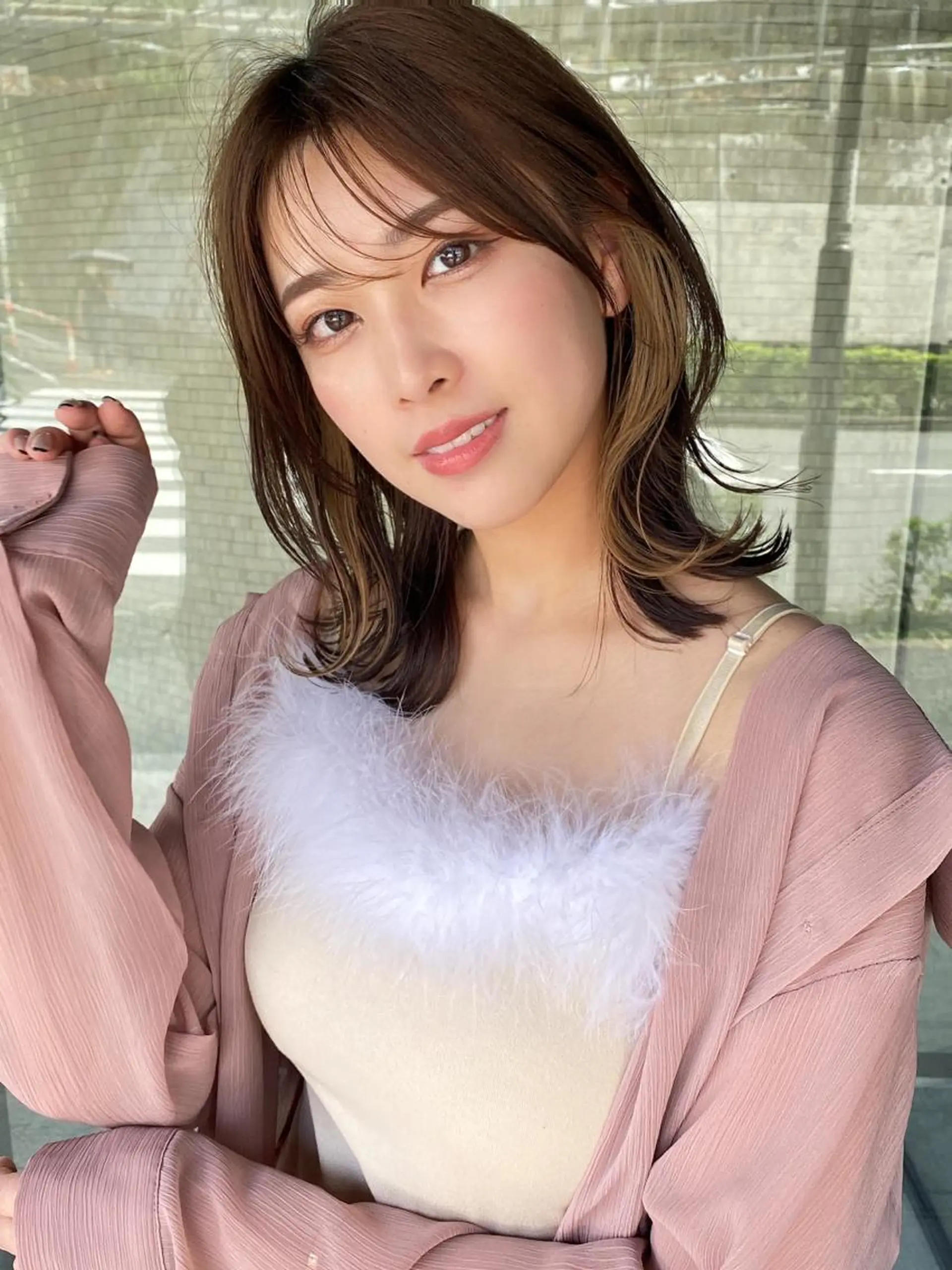 ミディアム ショート職人 美容師【KENTA】のヘアスタイル