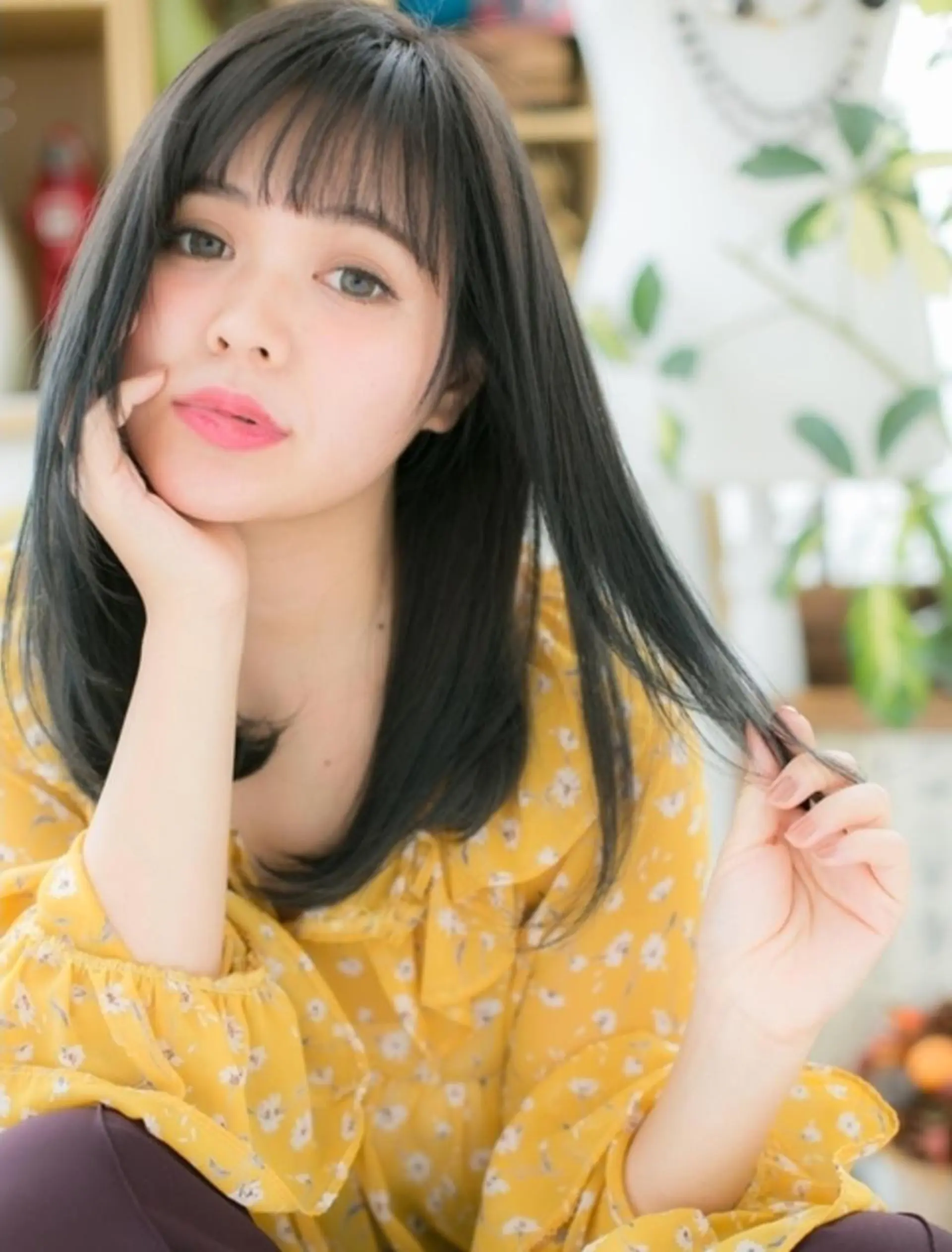 ミディアム カラー 中野 雄介のヘアスタイル