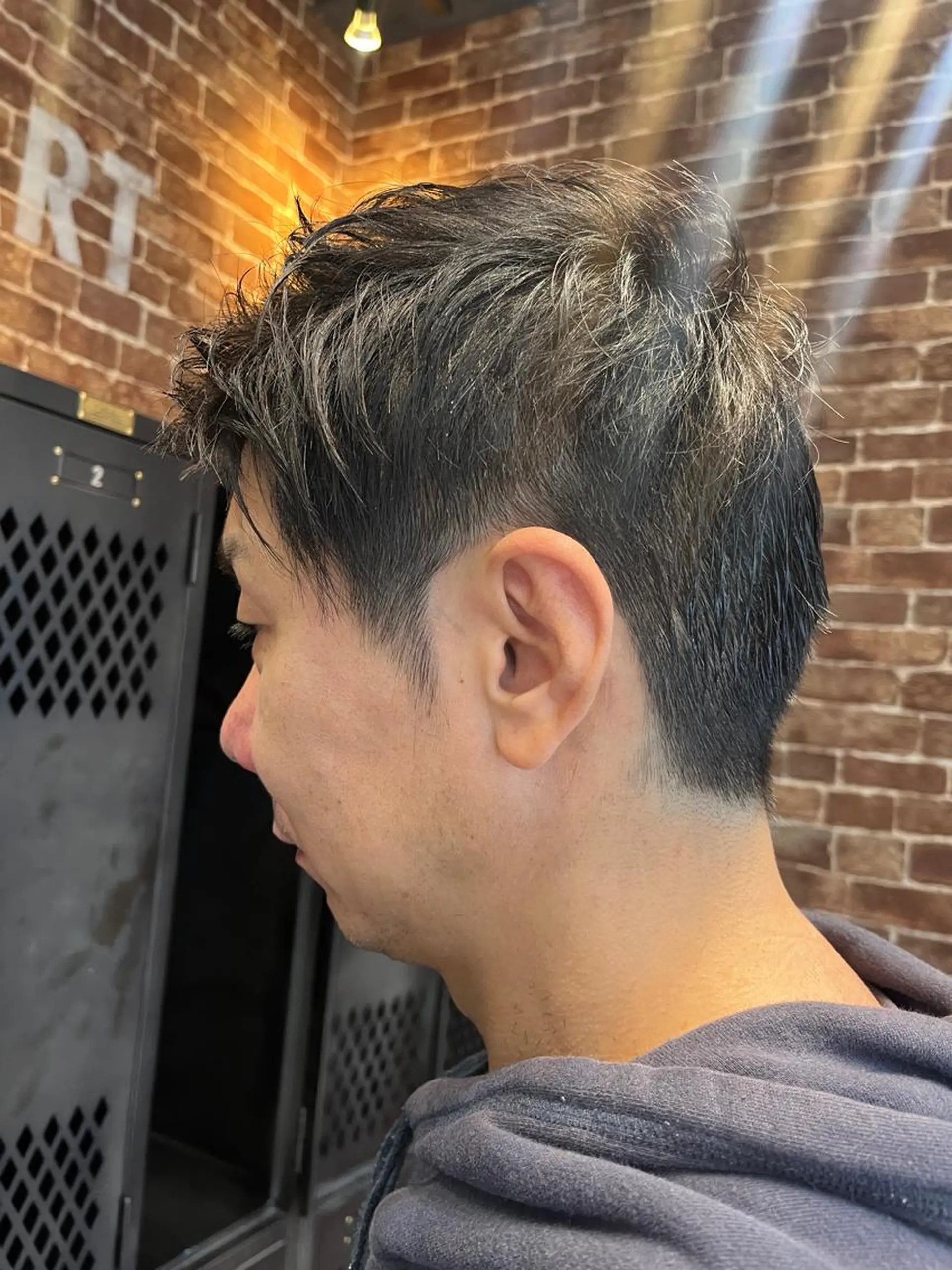 ショート カラー パーマ ヘアアレンジ メンズ キッズ ネイル マツエク・マツパ アイブロウ メンズハイライト メンズパーマ ブラウンカラー ケアカラー 透明感カラー 久木原 ゆりのヘアスタイル