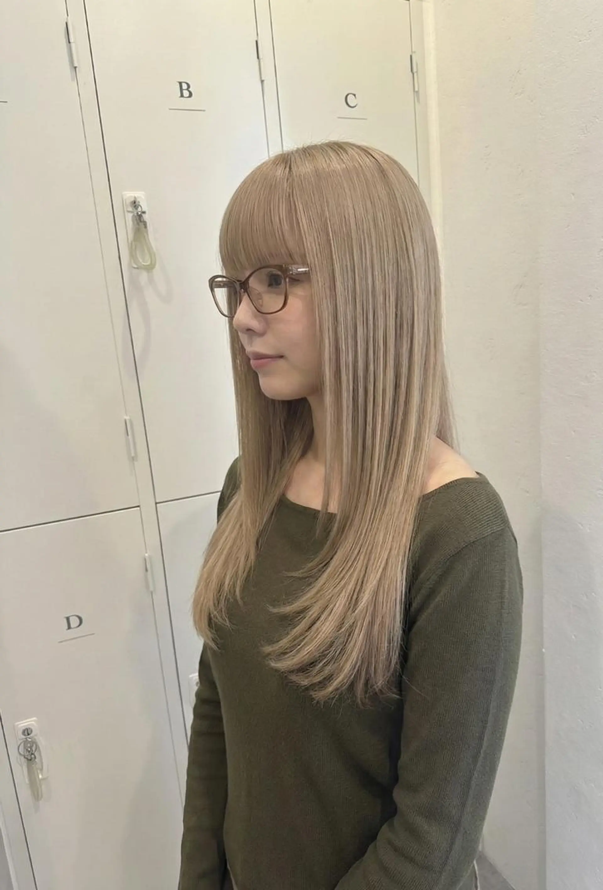 ロング tre. 甲子園口店のヘアスタイル