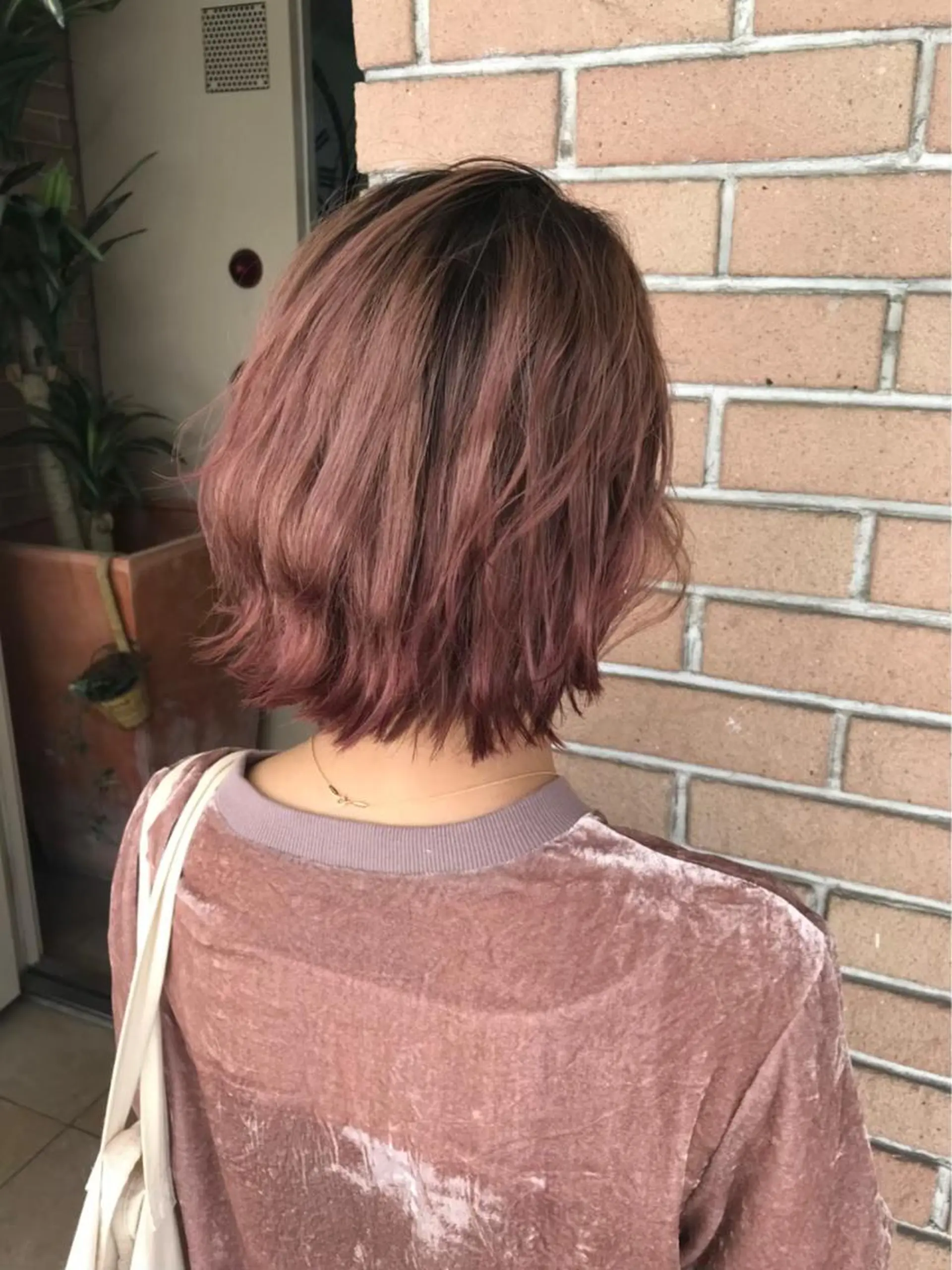 ショート 🔥コテ巻き風 ボブパーマ🔥のヘアスタイル