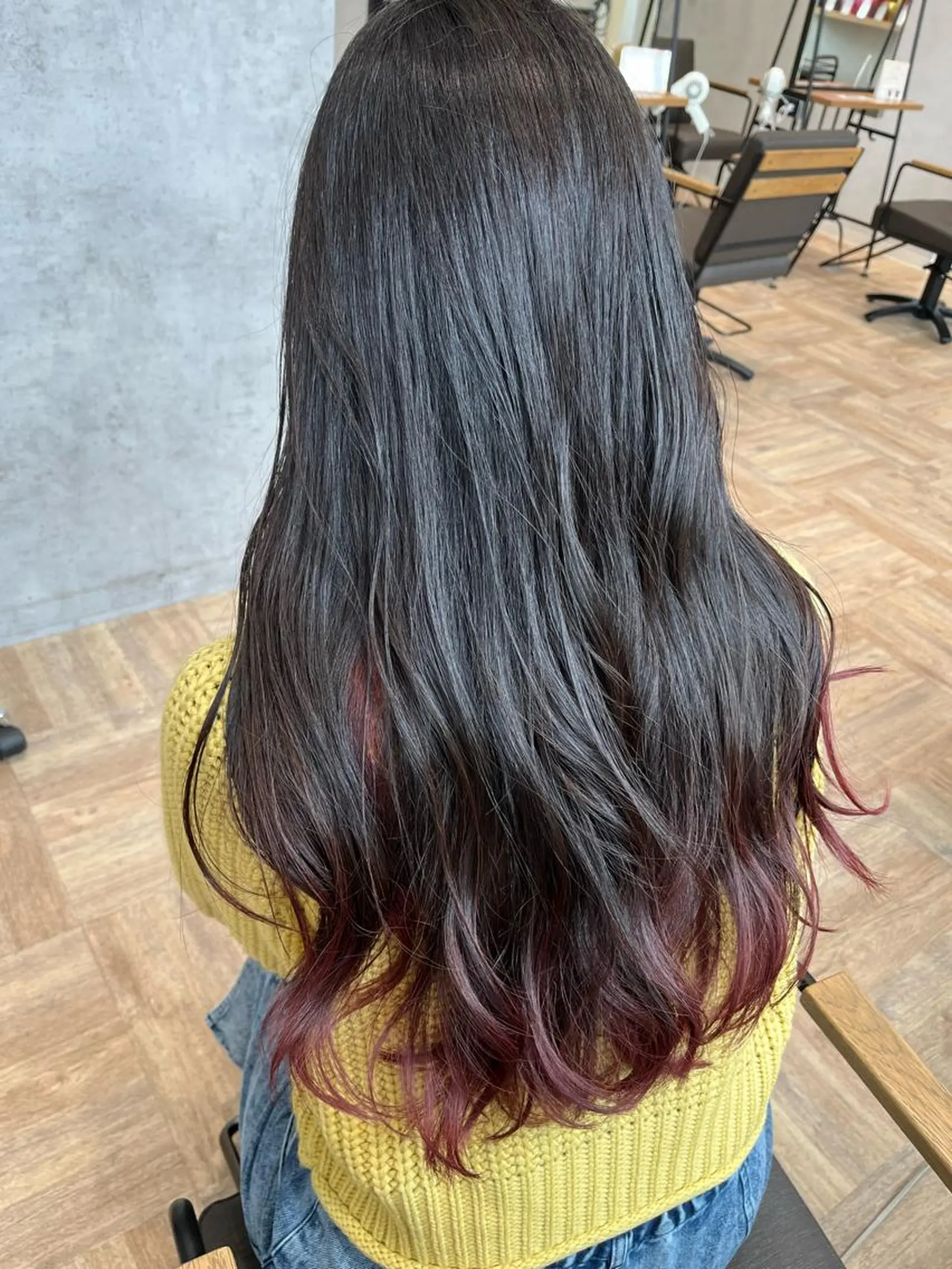 ロング カラー AVANCE. 古川楓のヘアスタイル