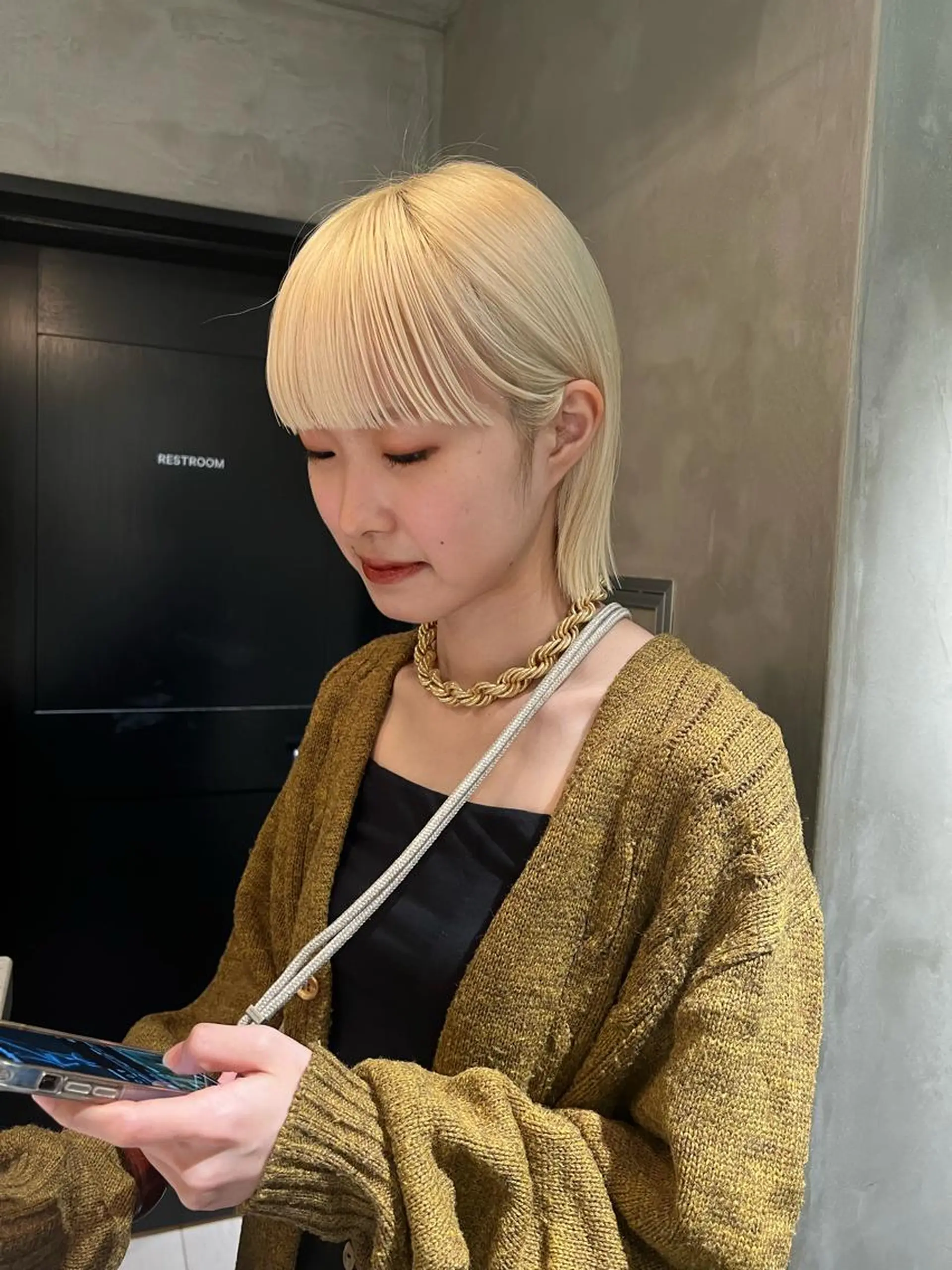 ショート カラー ヘアカラー トリートメント アンニュイヘア🪽 ayumiのヘアスタイル