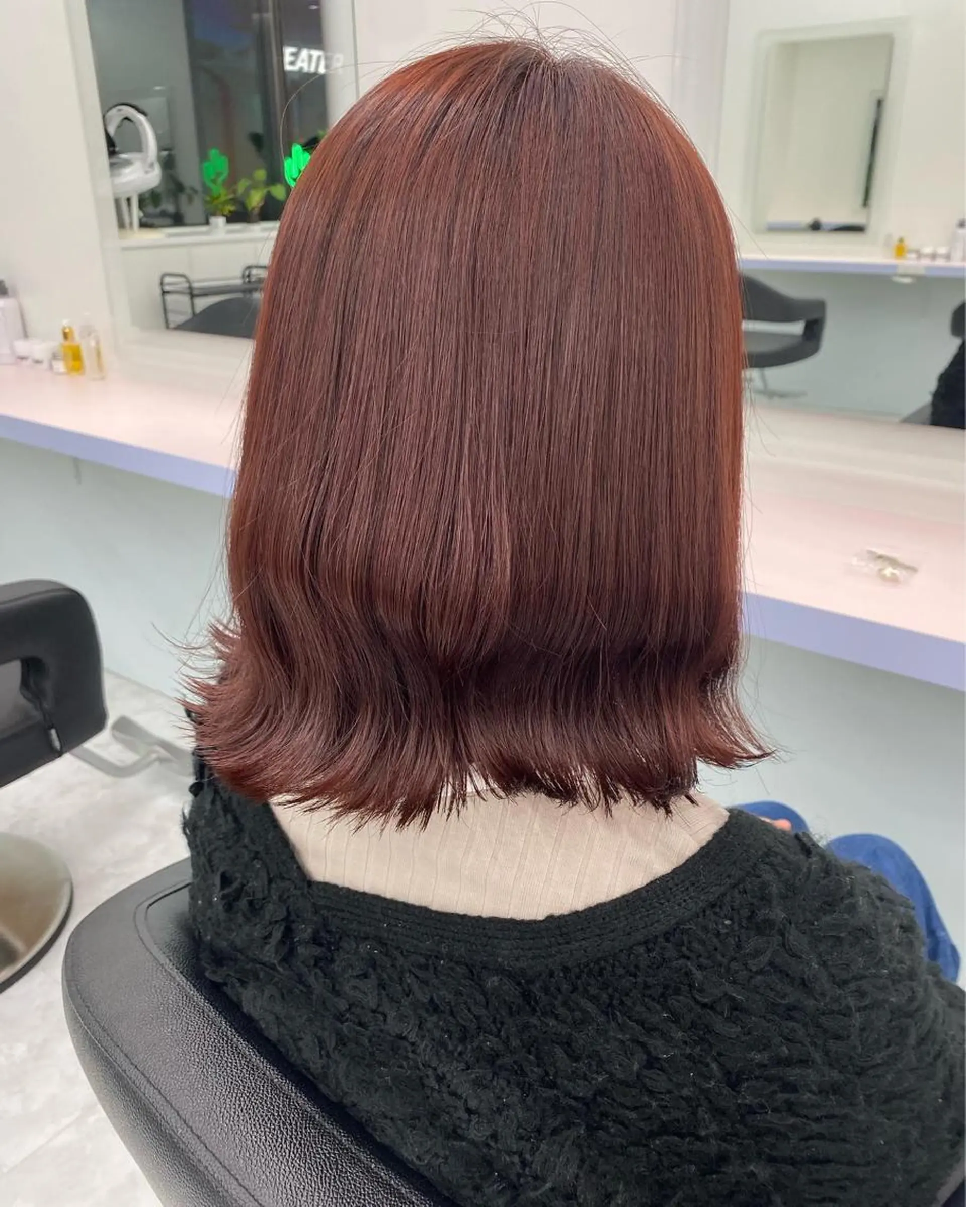 セミロング カラー ヘアアレンジ ヘアカラー トリートメント ブリーチなしの達人 🌈KAITOのヘアスタイル