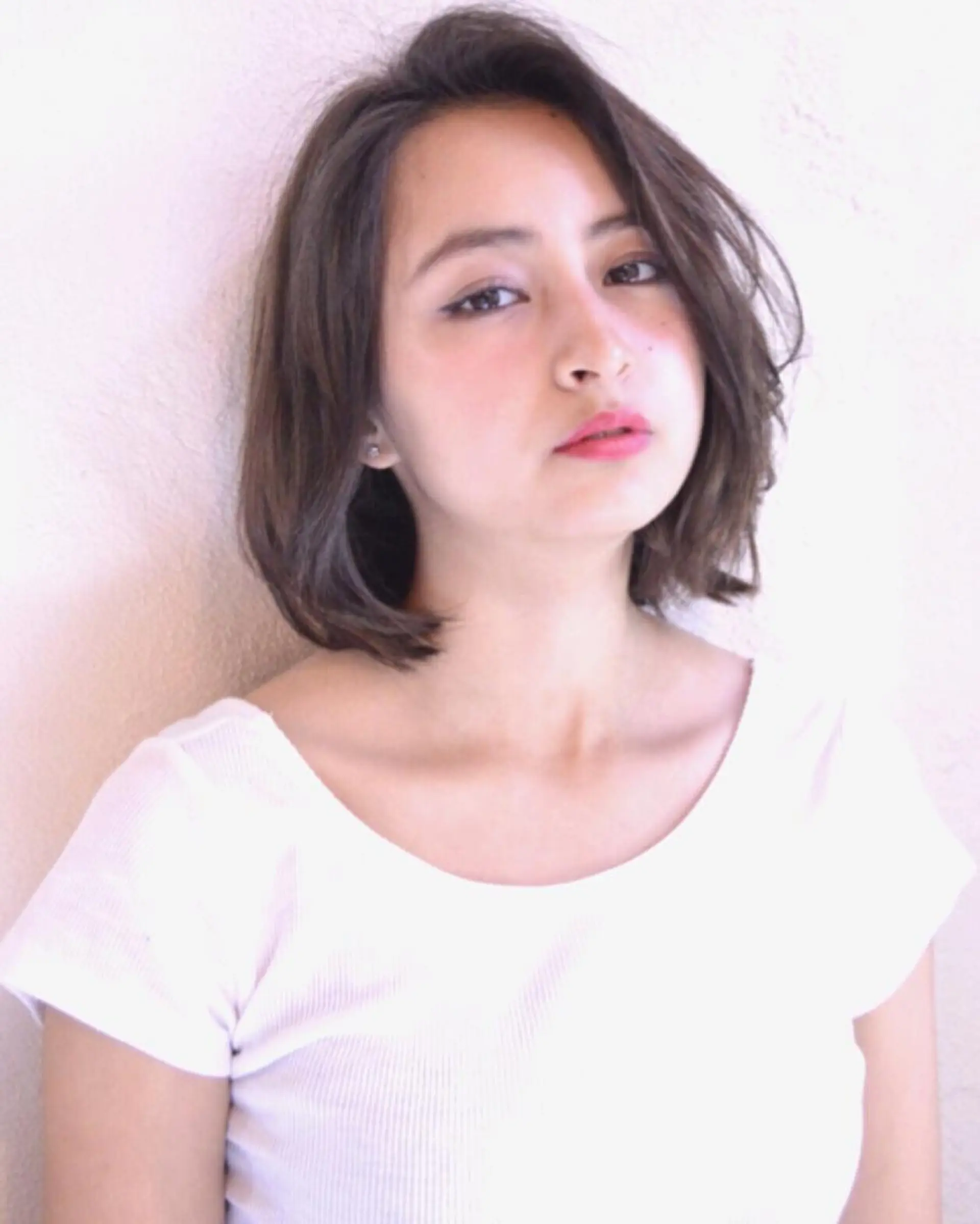 ミディアム パーマ 小顔ショート✁ ⁂Yukari⁂のヘアスタイル