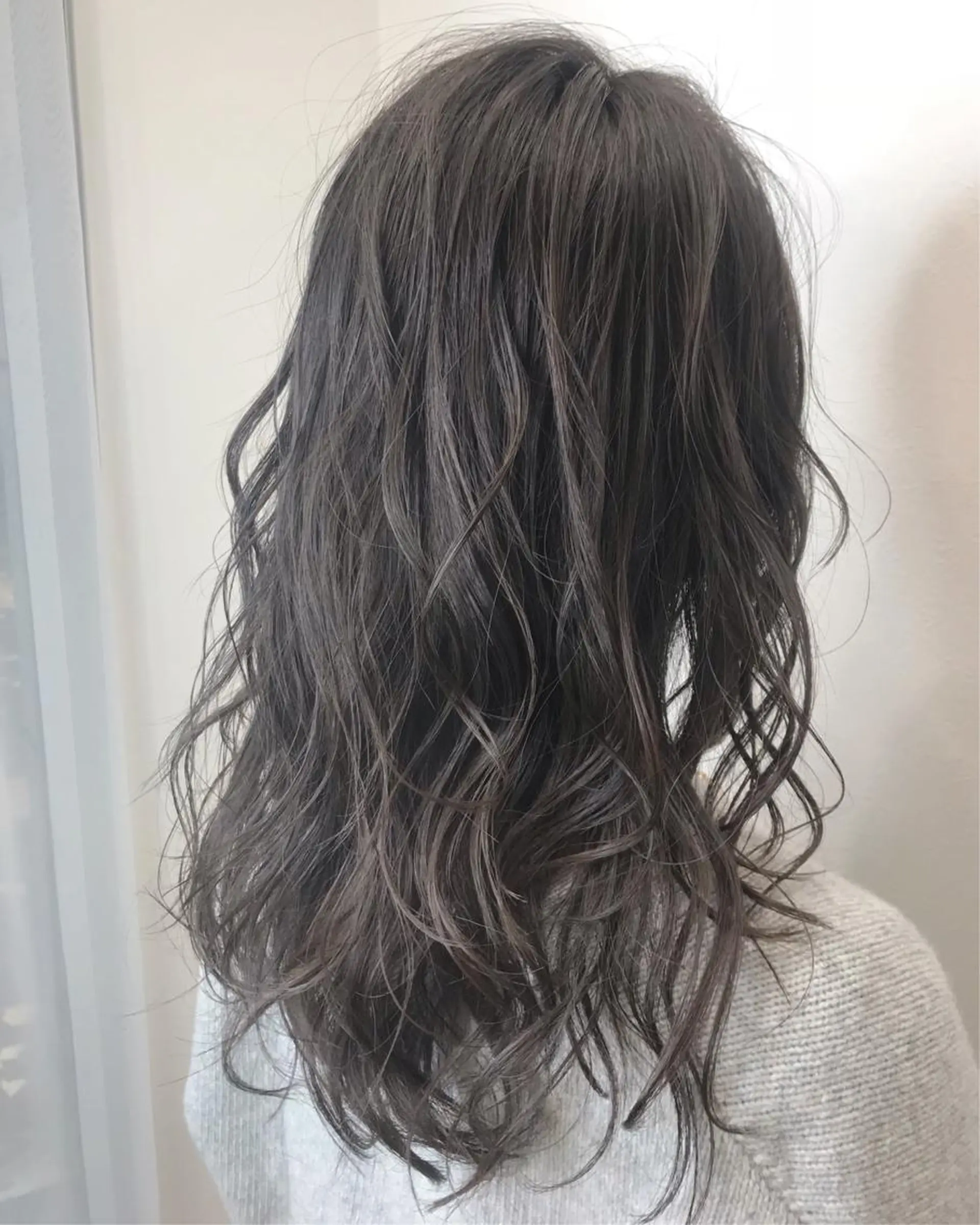 ロング カラー カット ヘアカラー 酸性ストレート/ブリ ーチなし/中村 匠のヘアスタイル