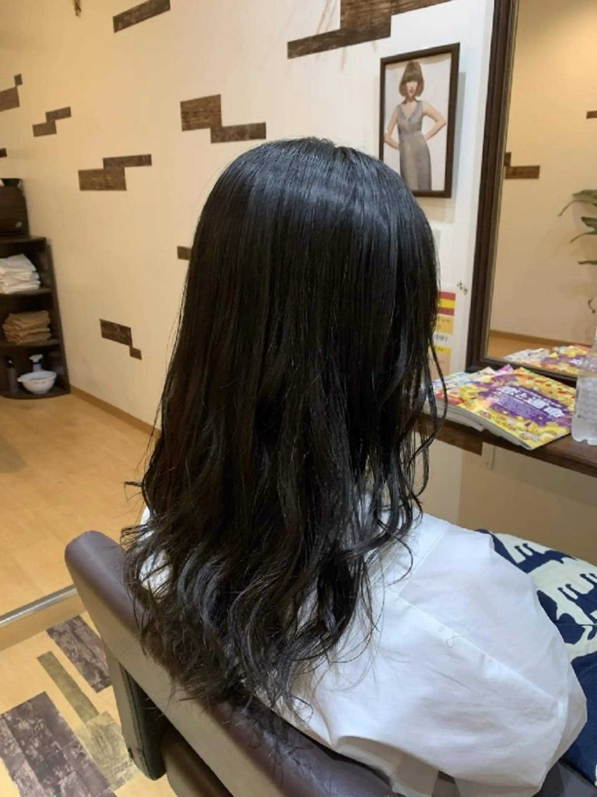 ロング カラー サトウ シューイチのヘアスタイル