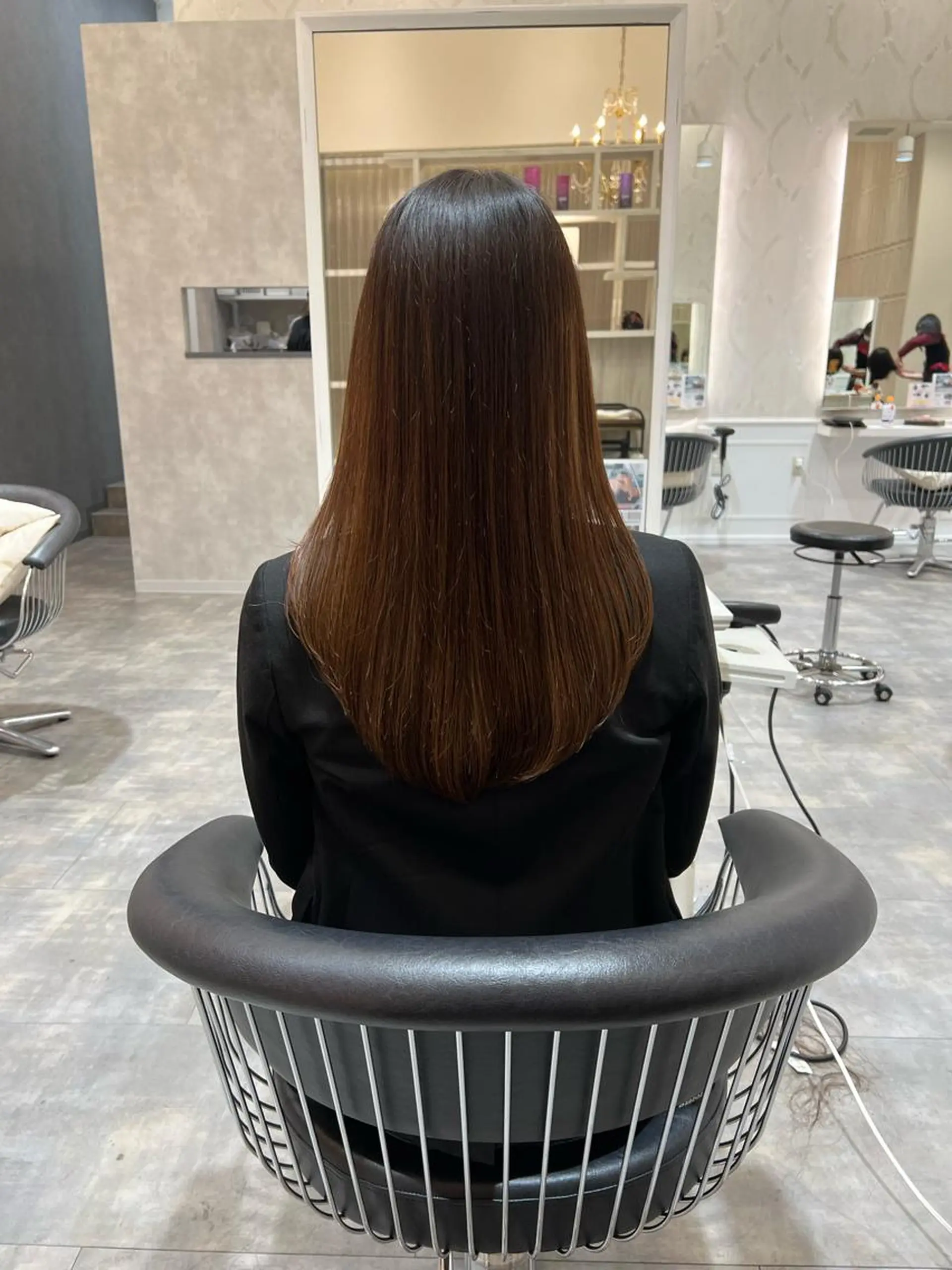 ロング 北浜 カットモデル募集のヘアスタイル